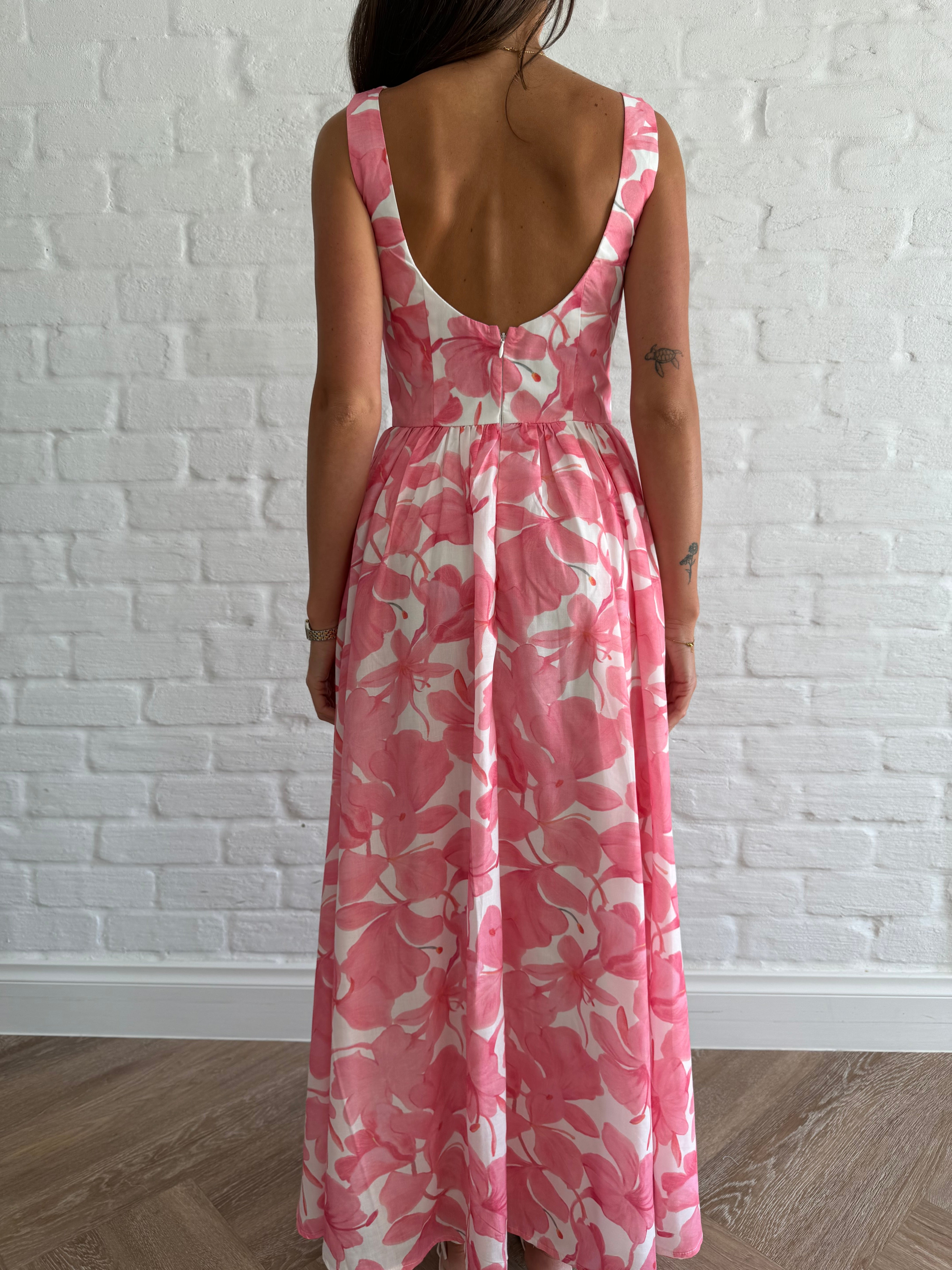 Floral state dress