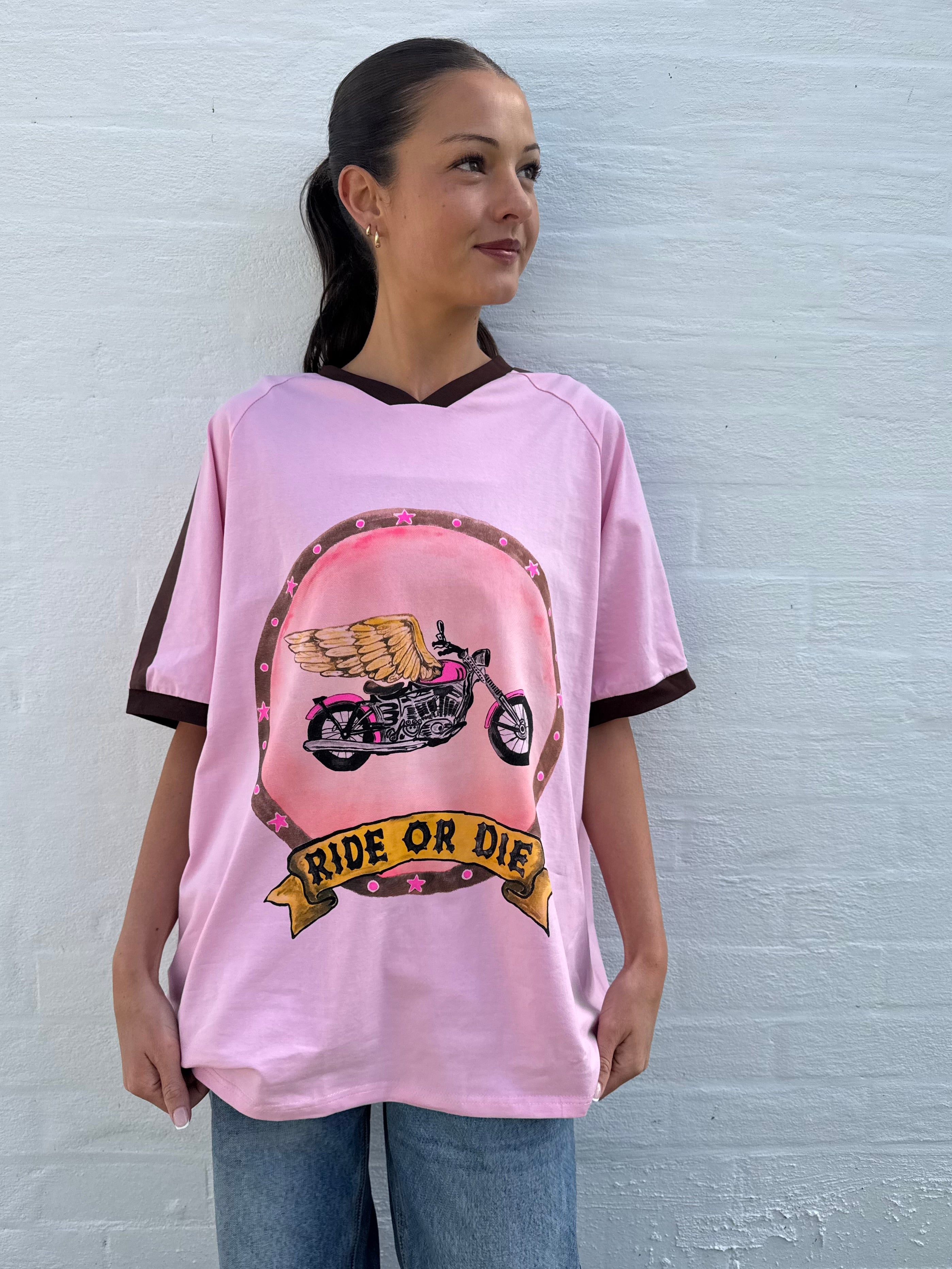 Ride or die tee