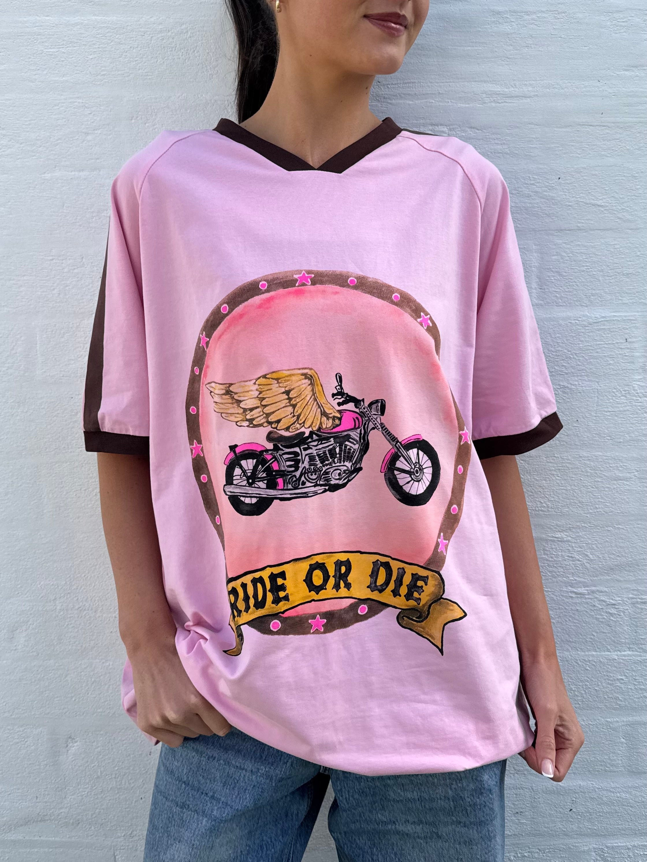 Ride or die tee