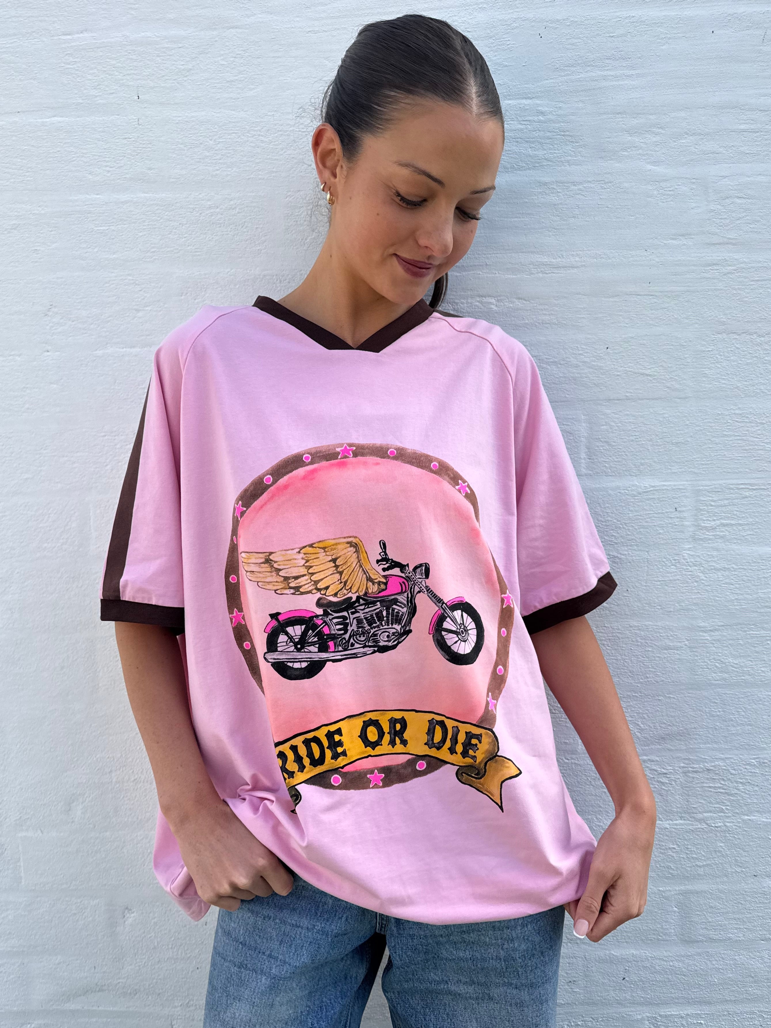 Ride or die tee