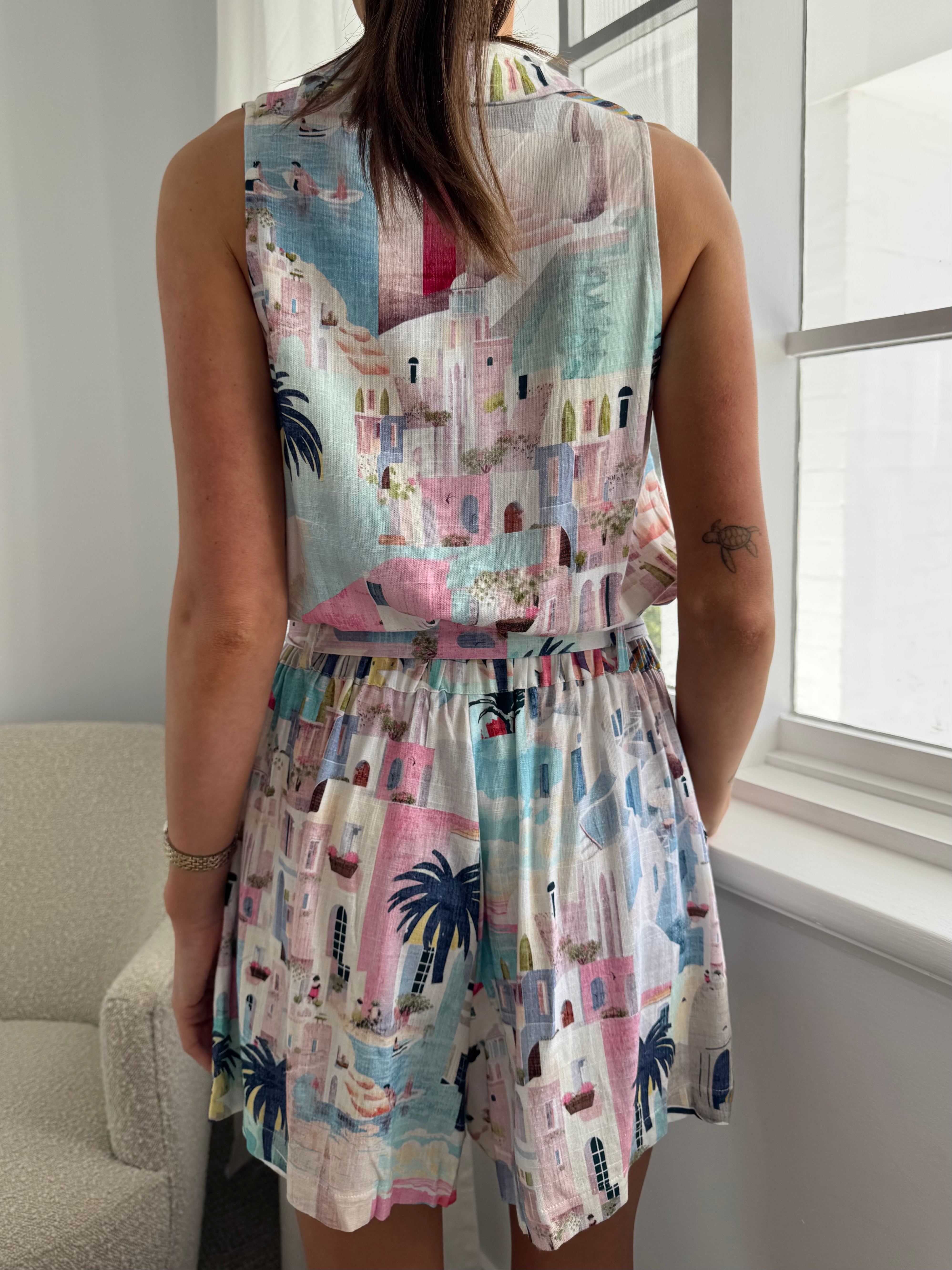 Mykonos playsuit