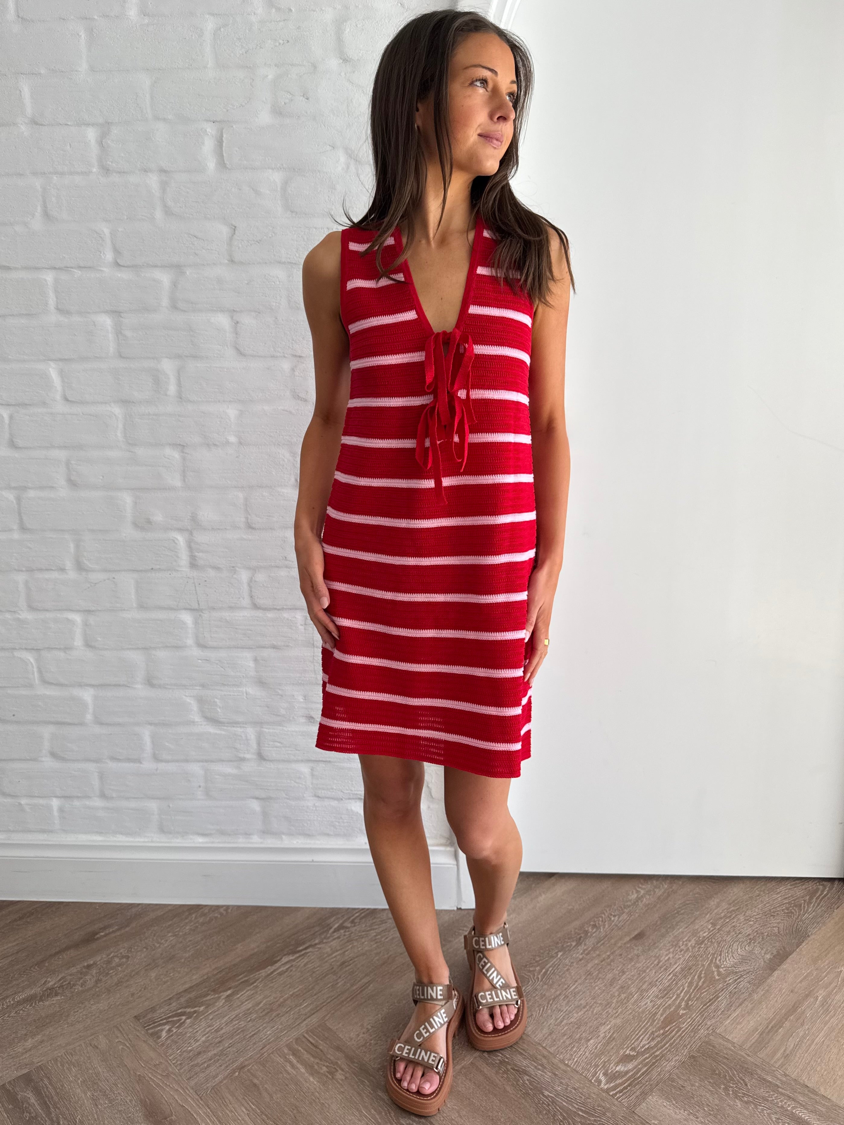 Candy knit dress