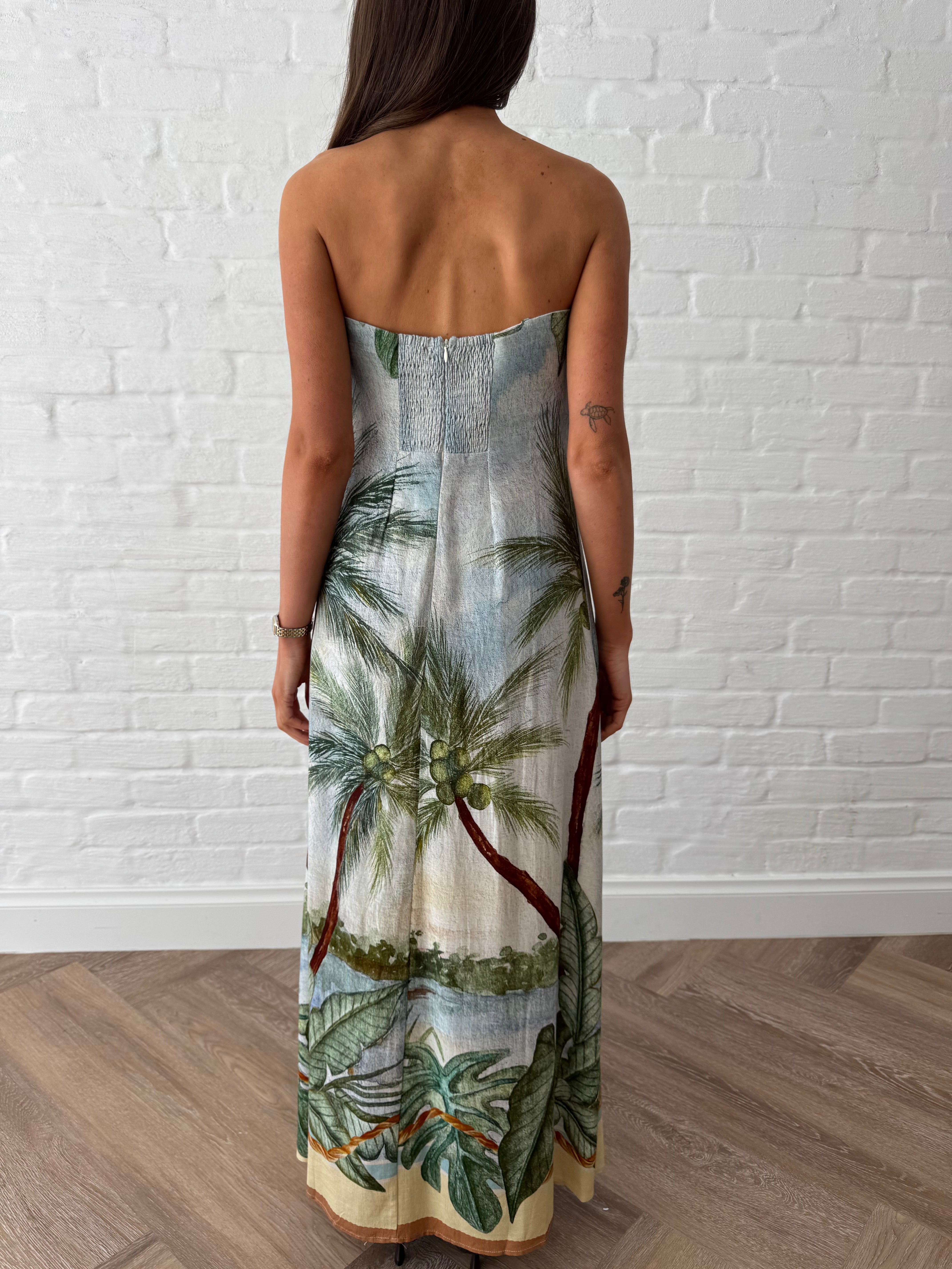 Island escape maxi dress