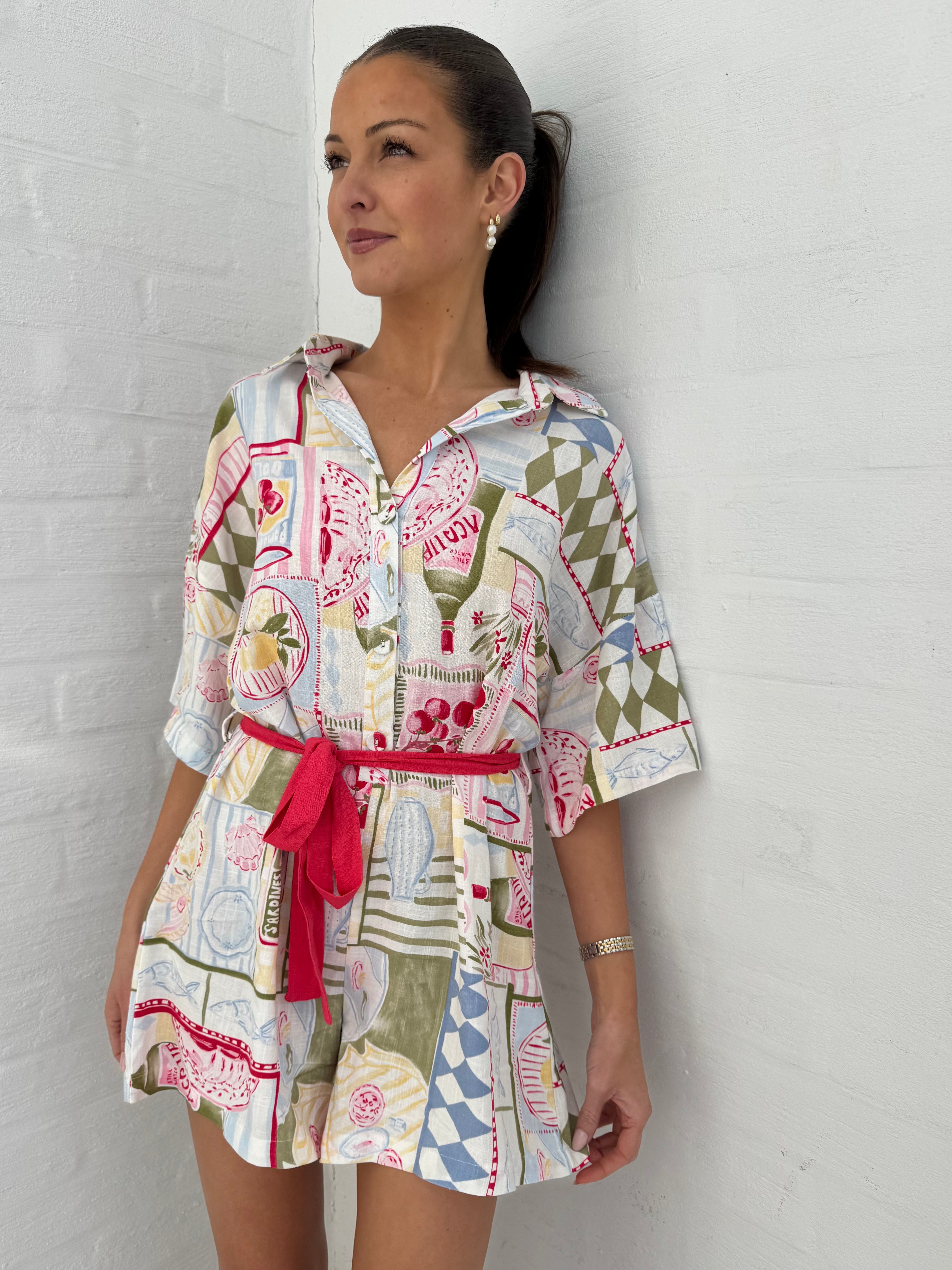 Picnic dreams playsuit
