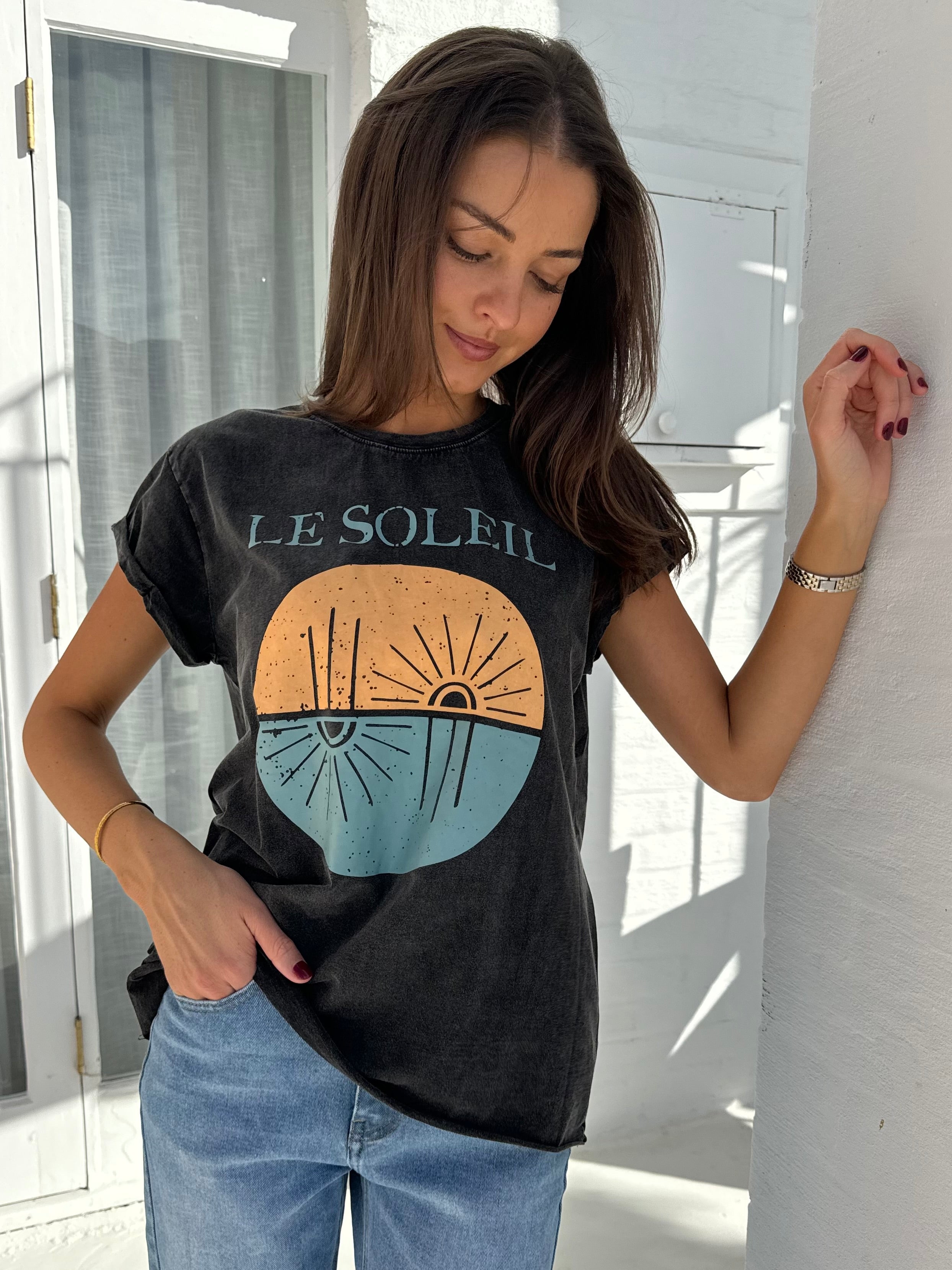 Vintage le soleil tee