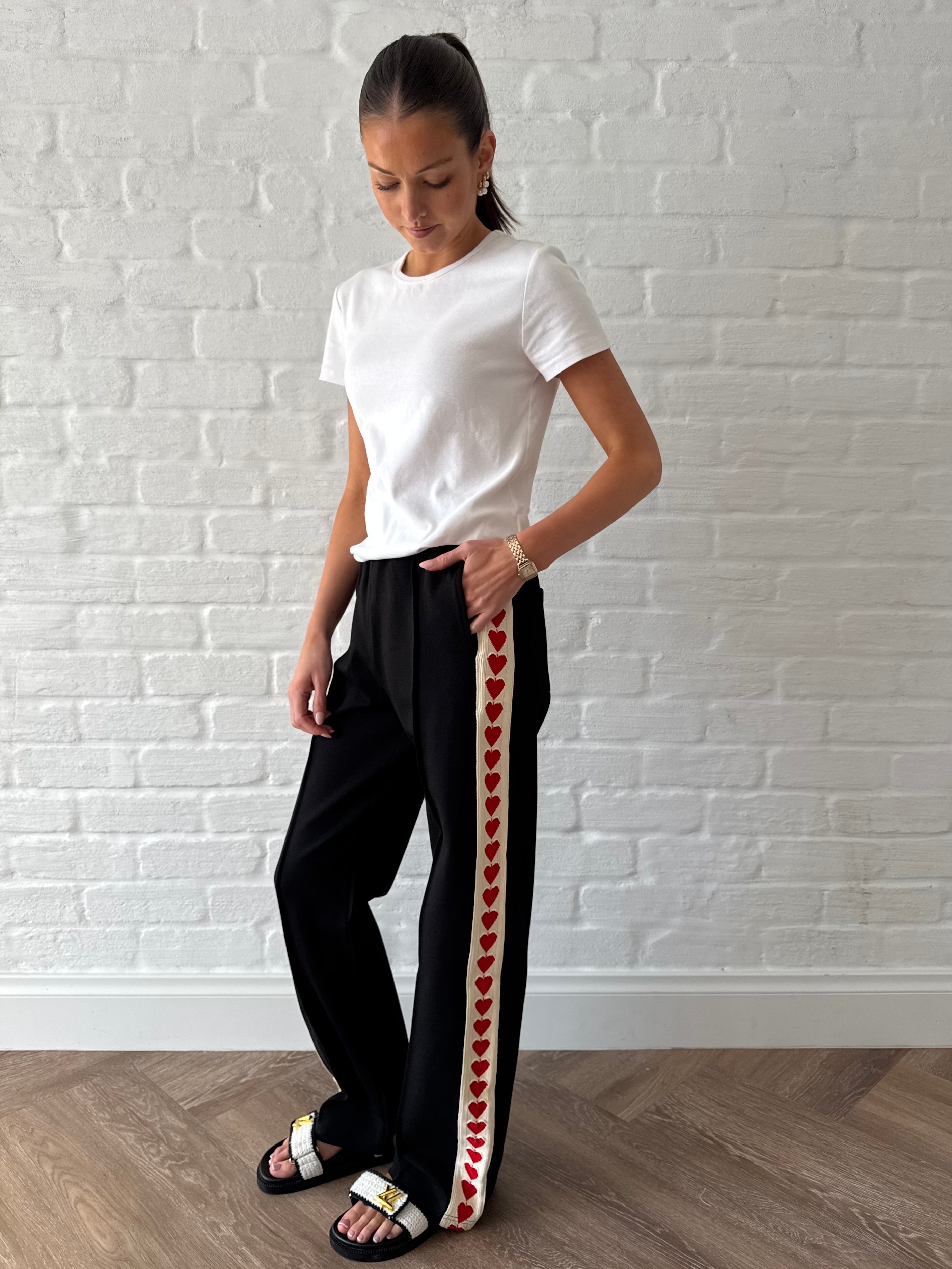 I heart you pant (Black)