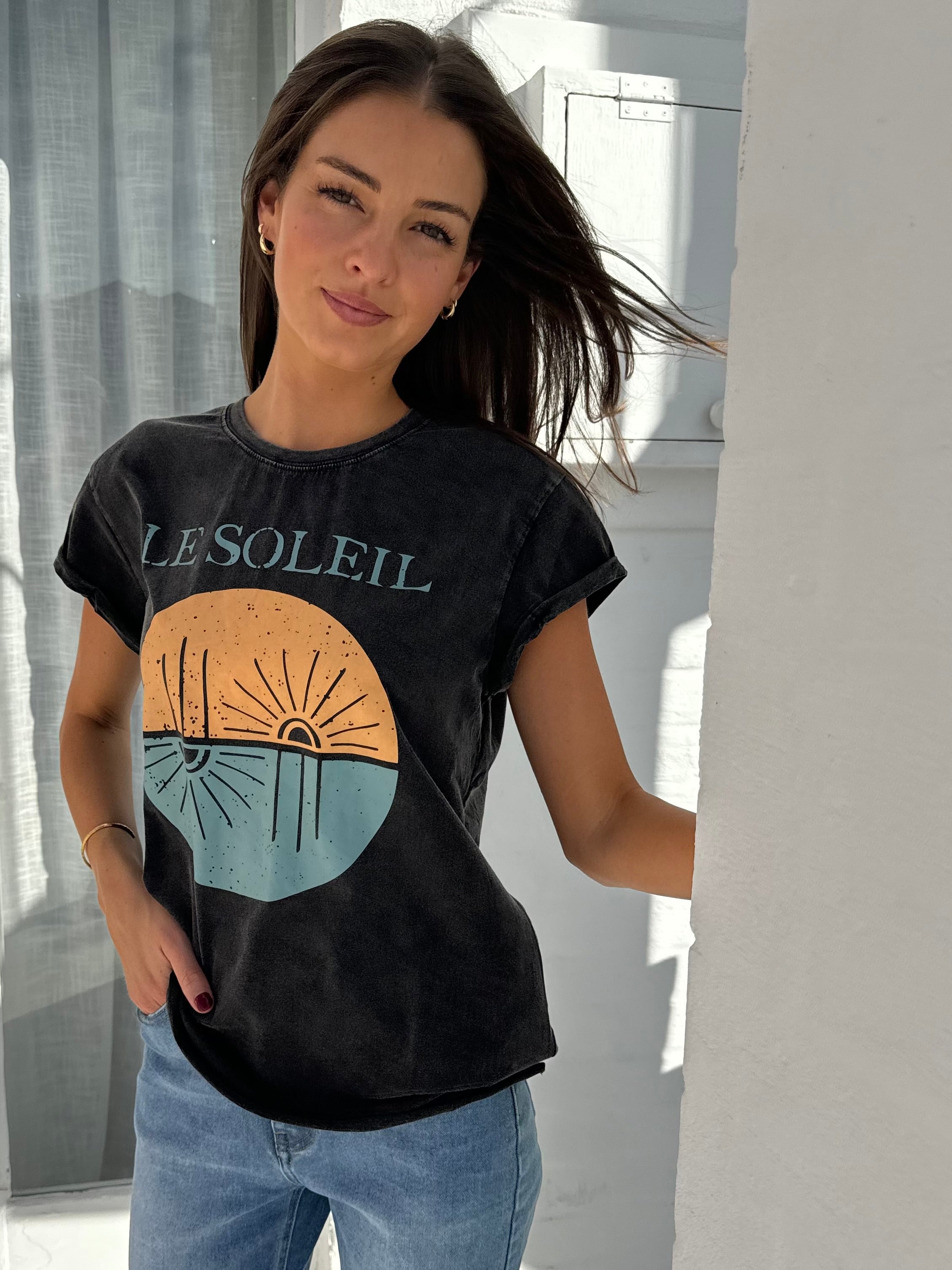 Vintage le soleil tee