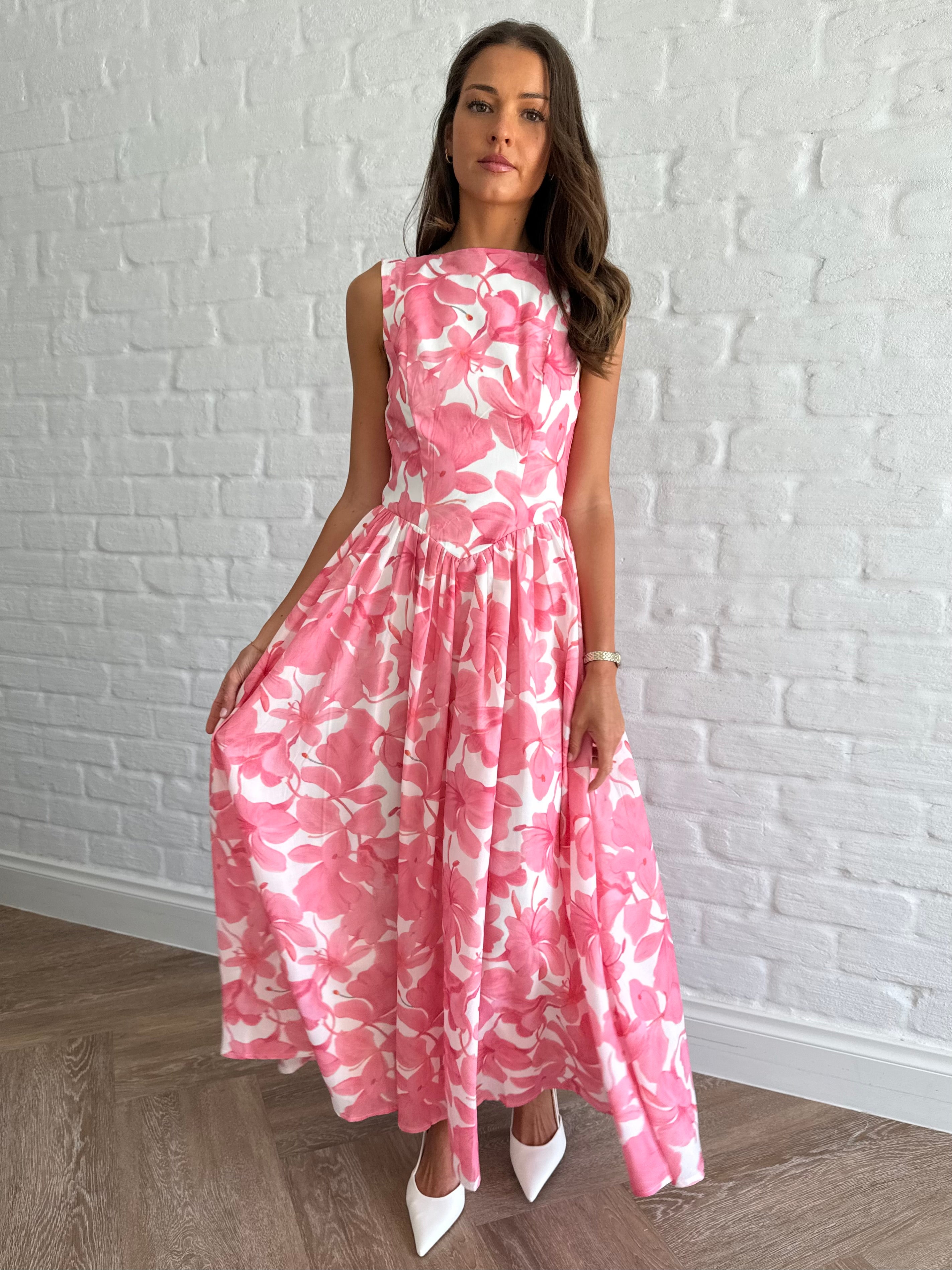 Floral state dress
