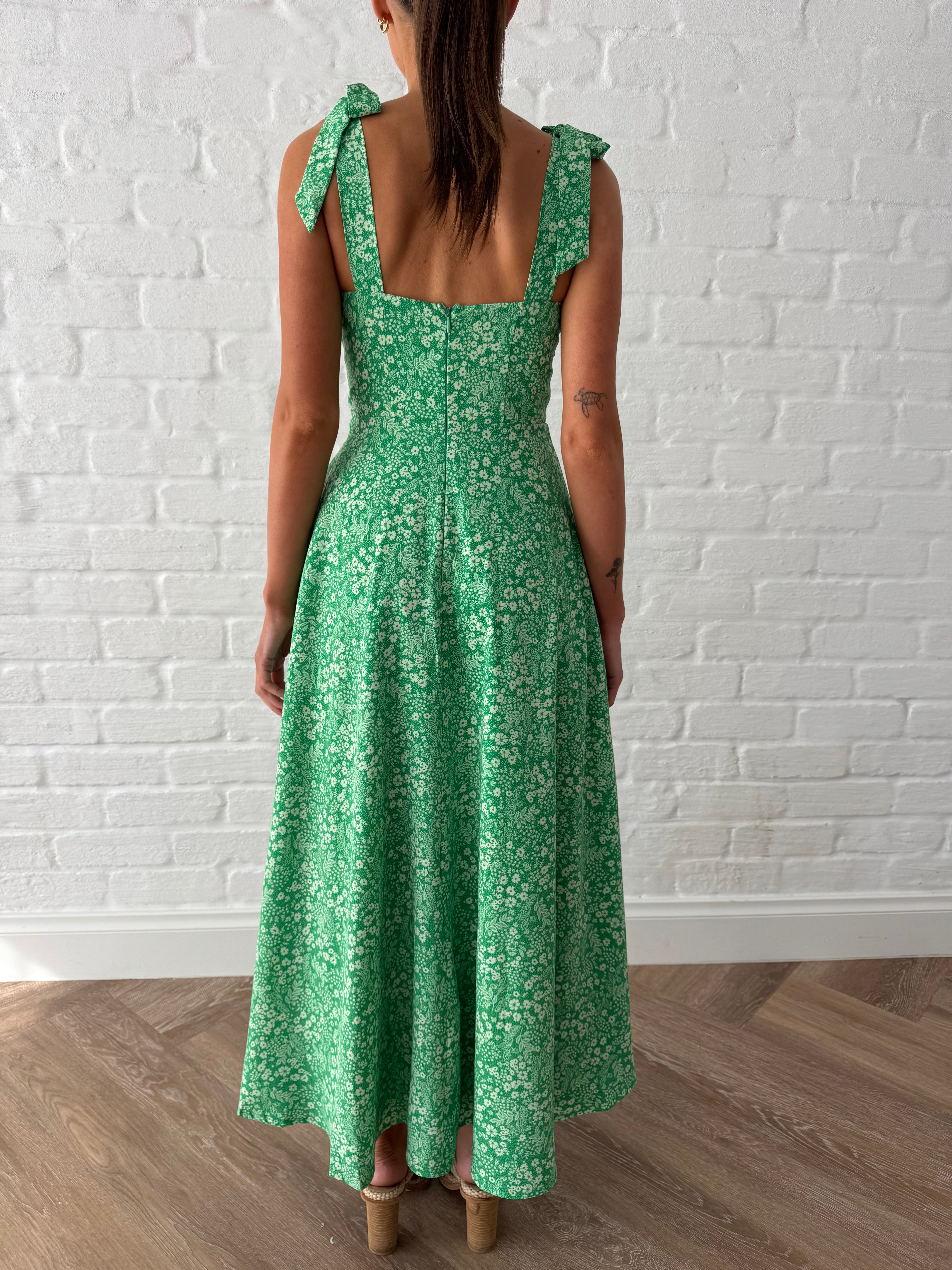 Lia dress (Green)
