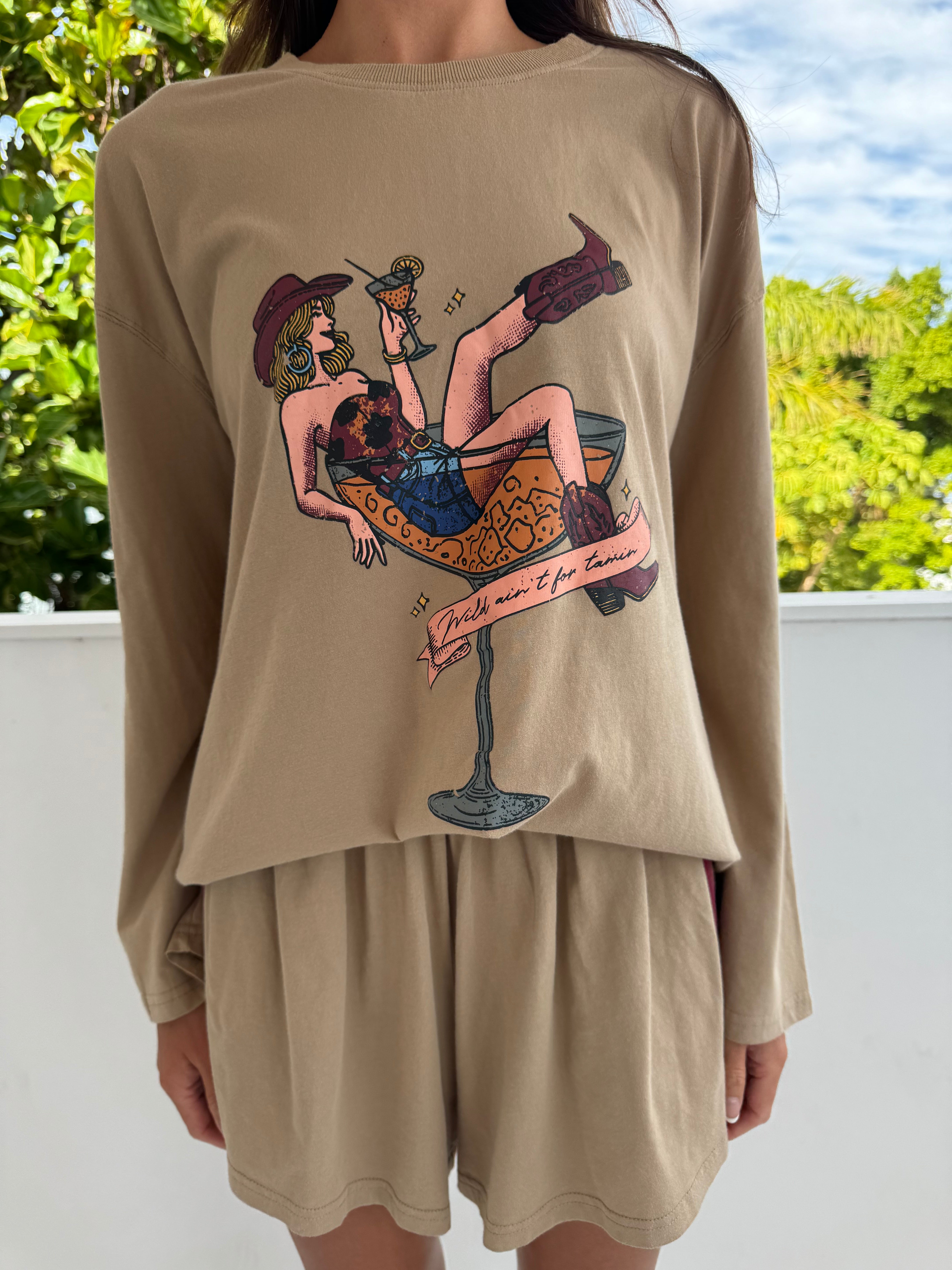 Cowgirl cocktail sweat set