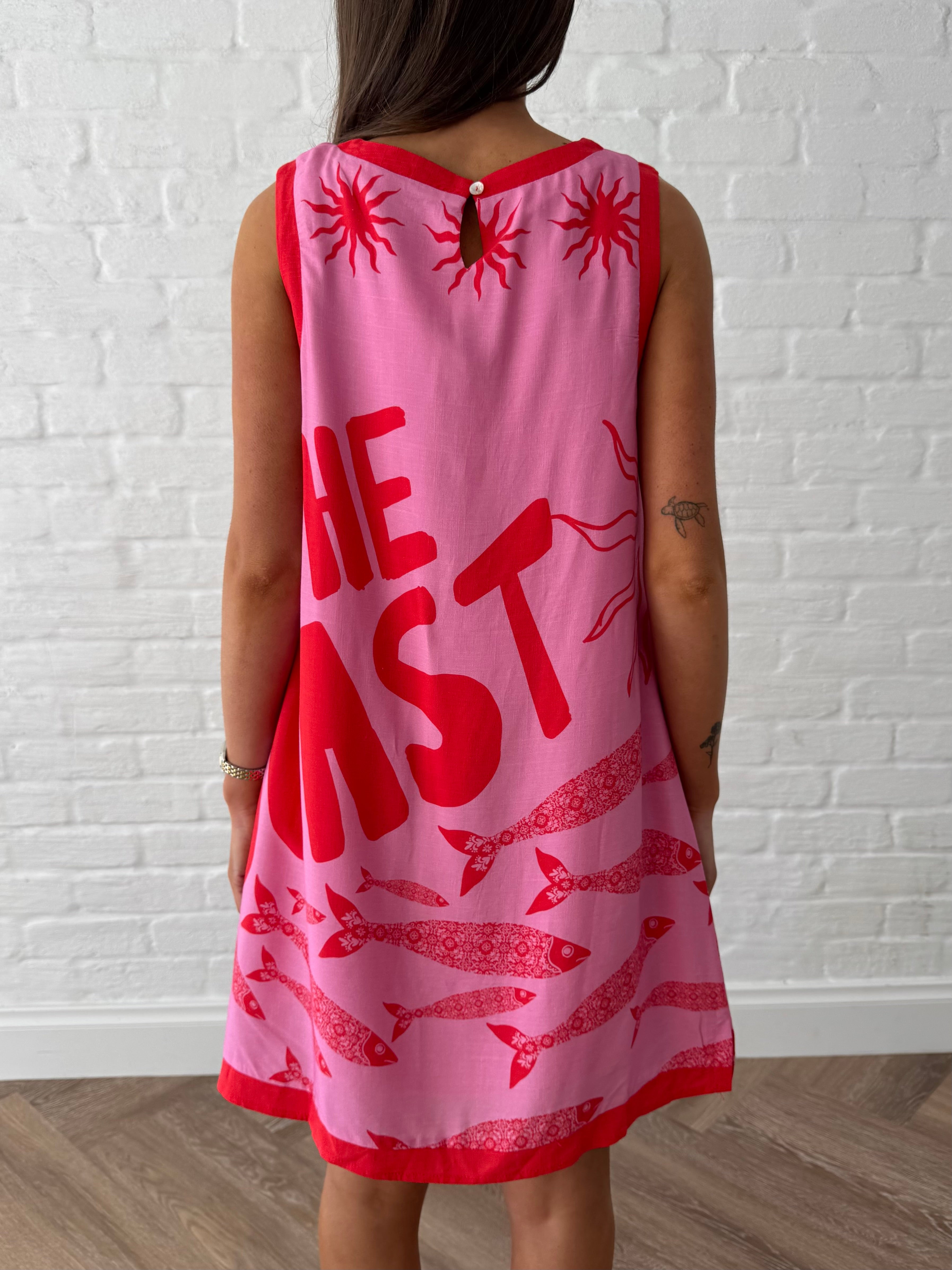 Coastal dream mini dress