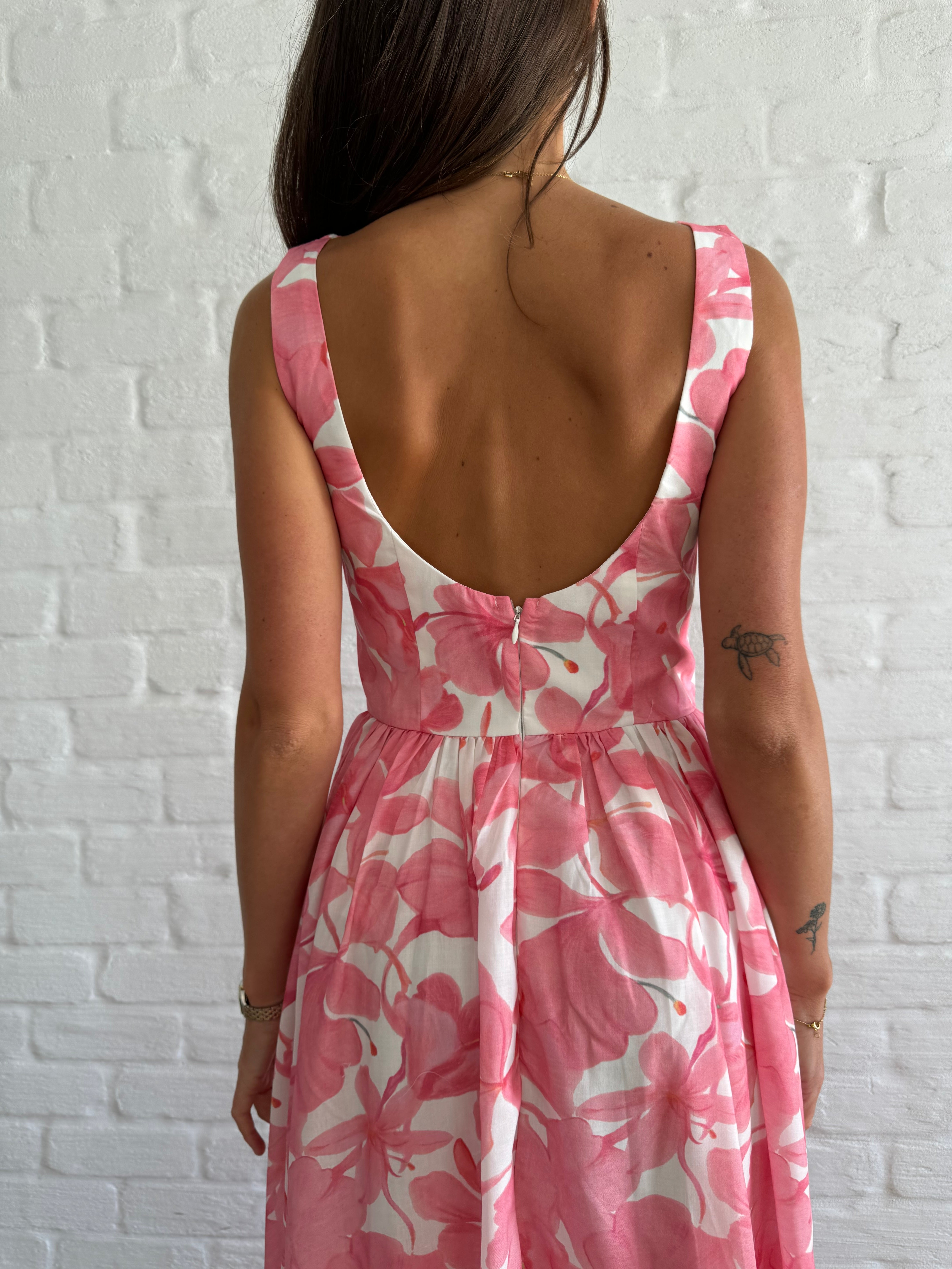 Floral state dress