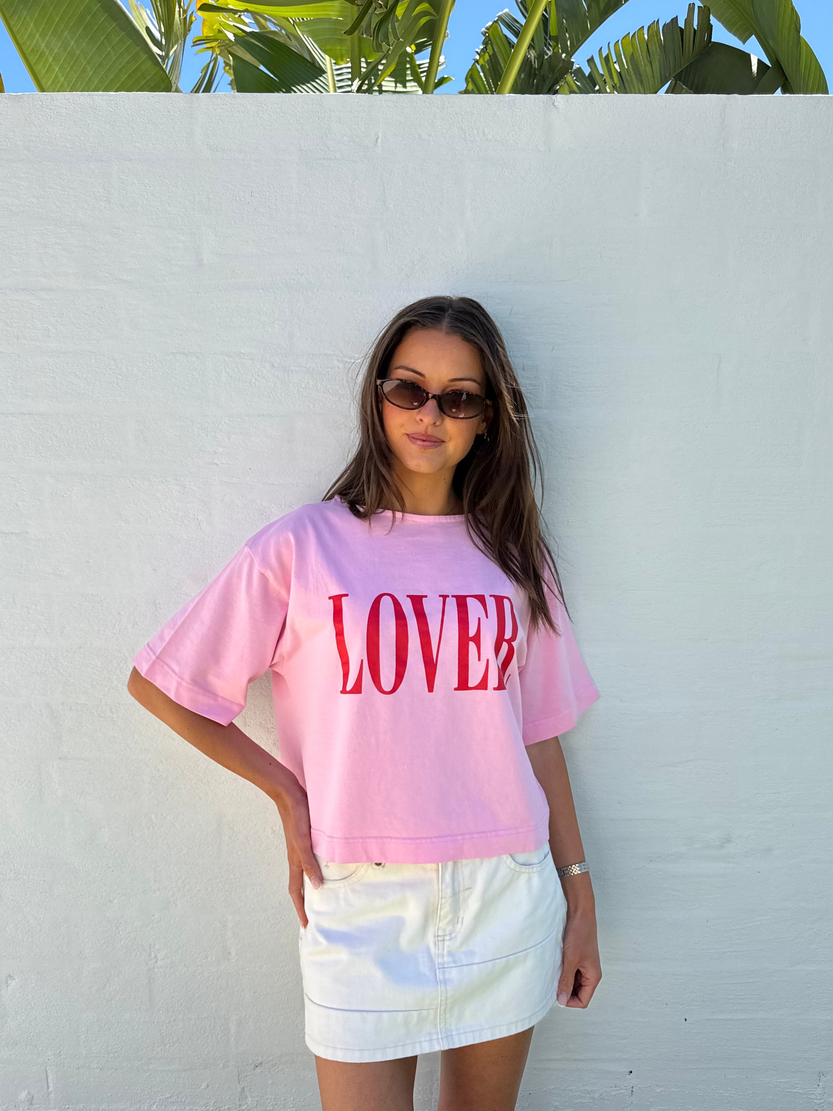 Lover tee (Pink)