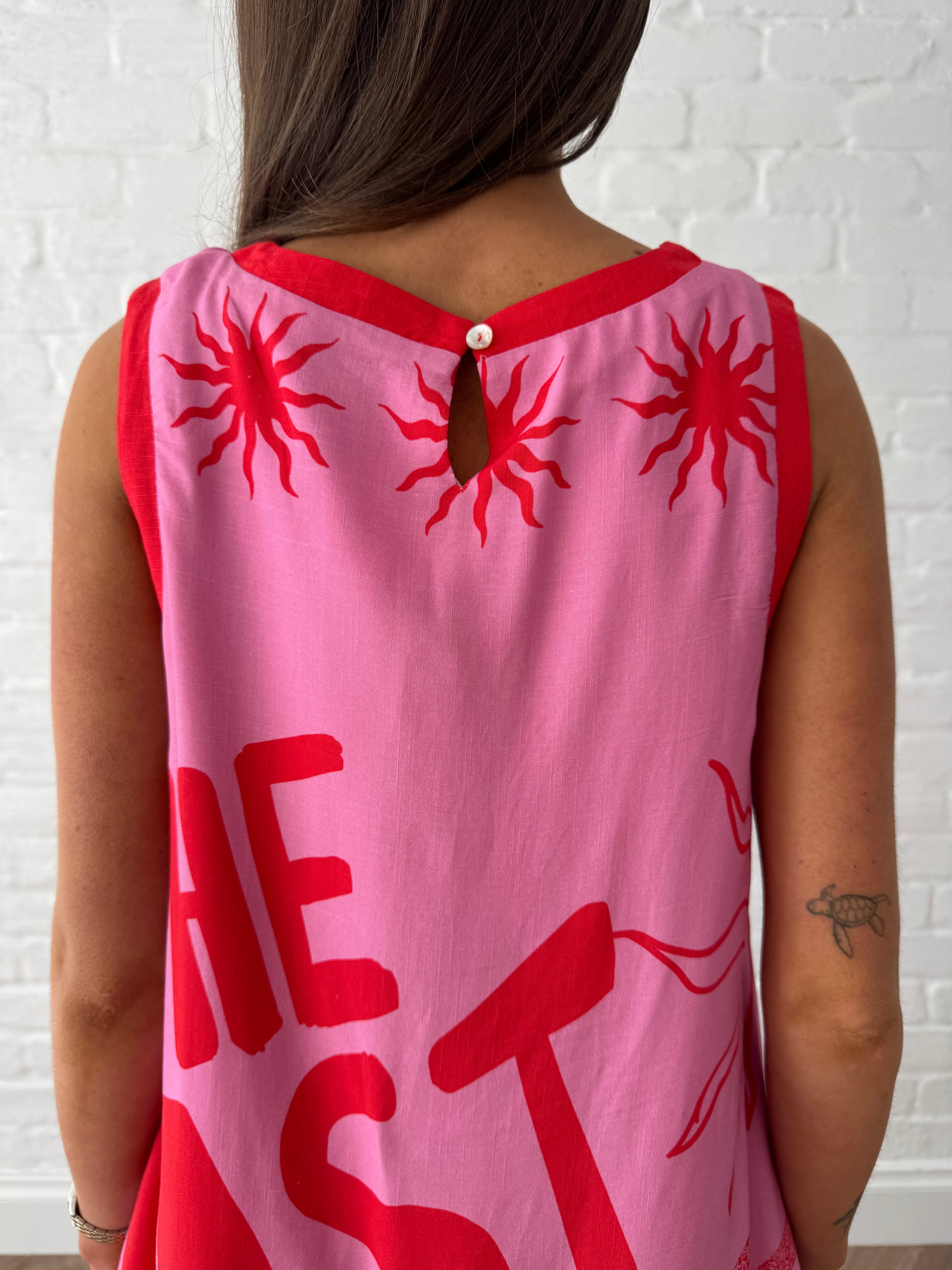 Coastal dream mini dress