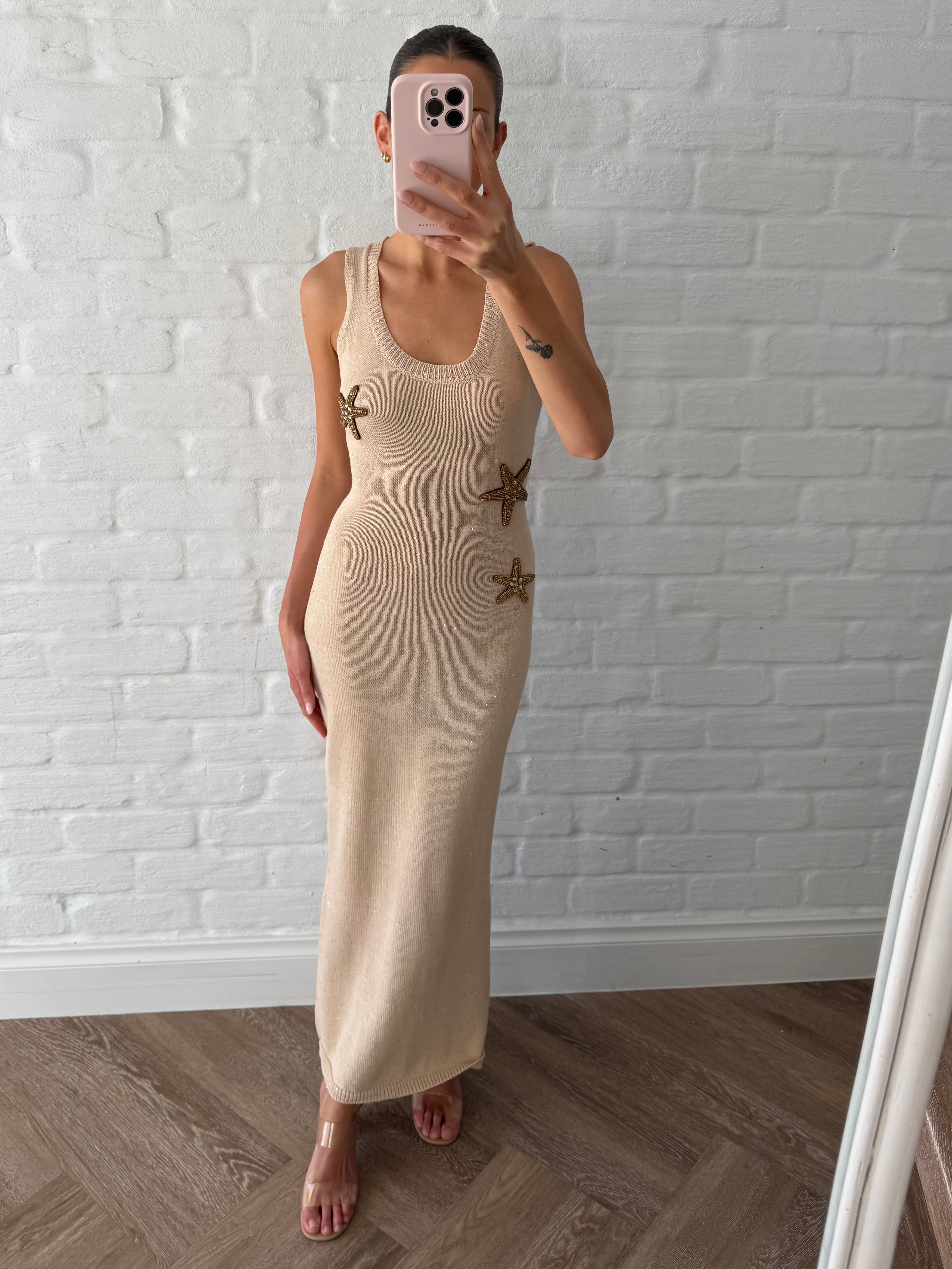 Starlit shores maxi (Natural)
