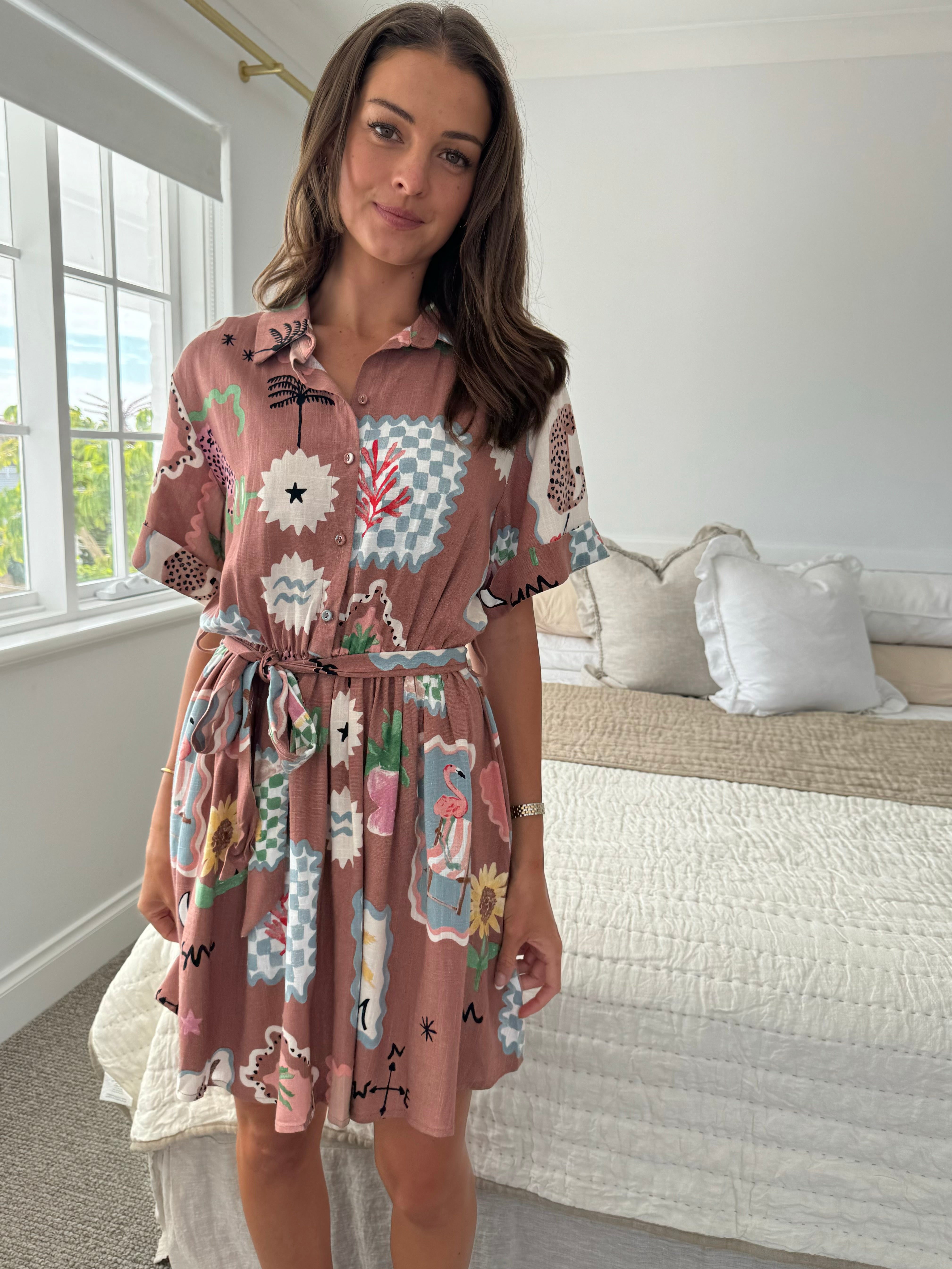 Alora Short Dress