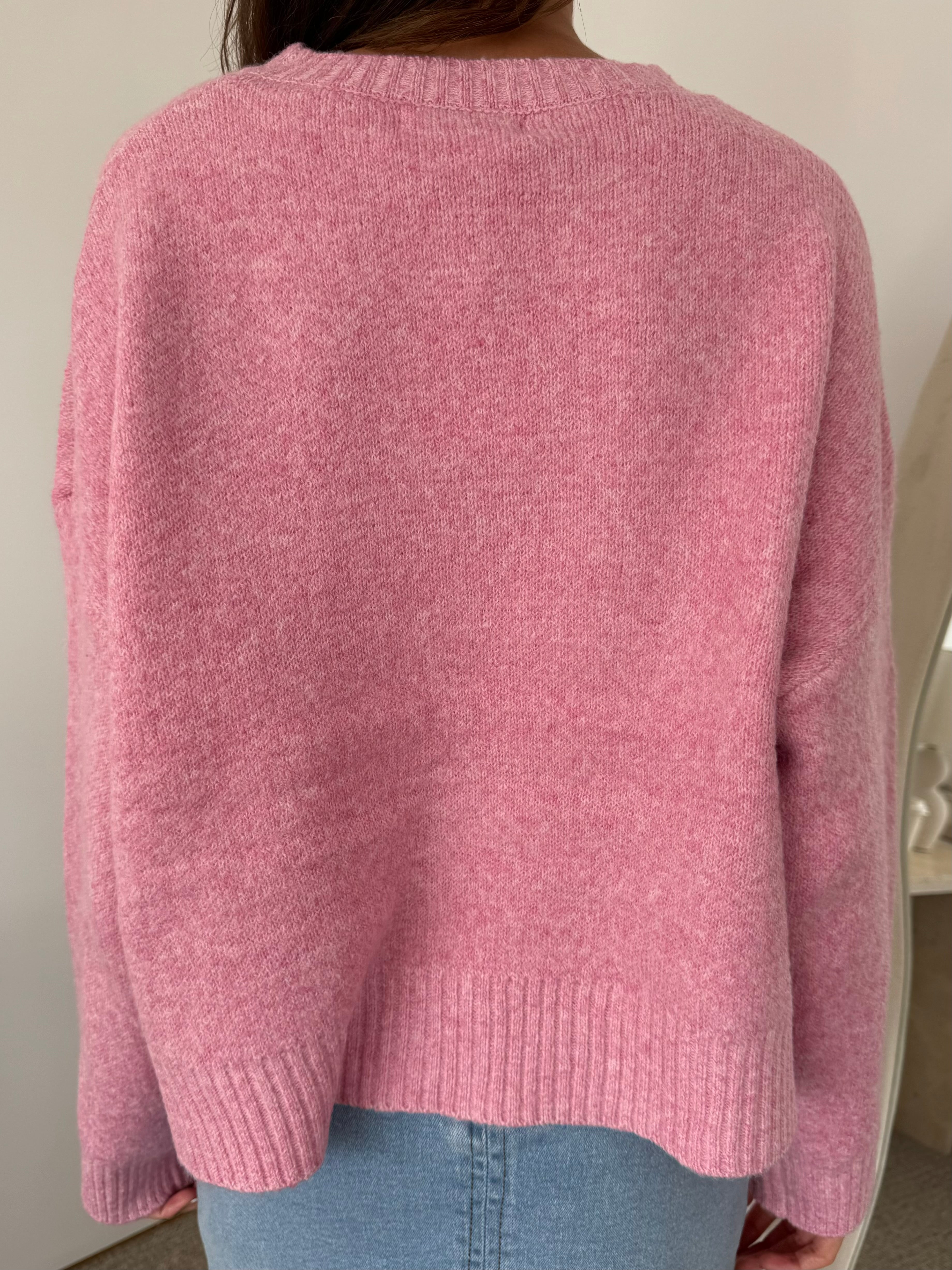 Fairy floss bow knit