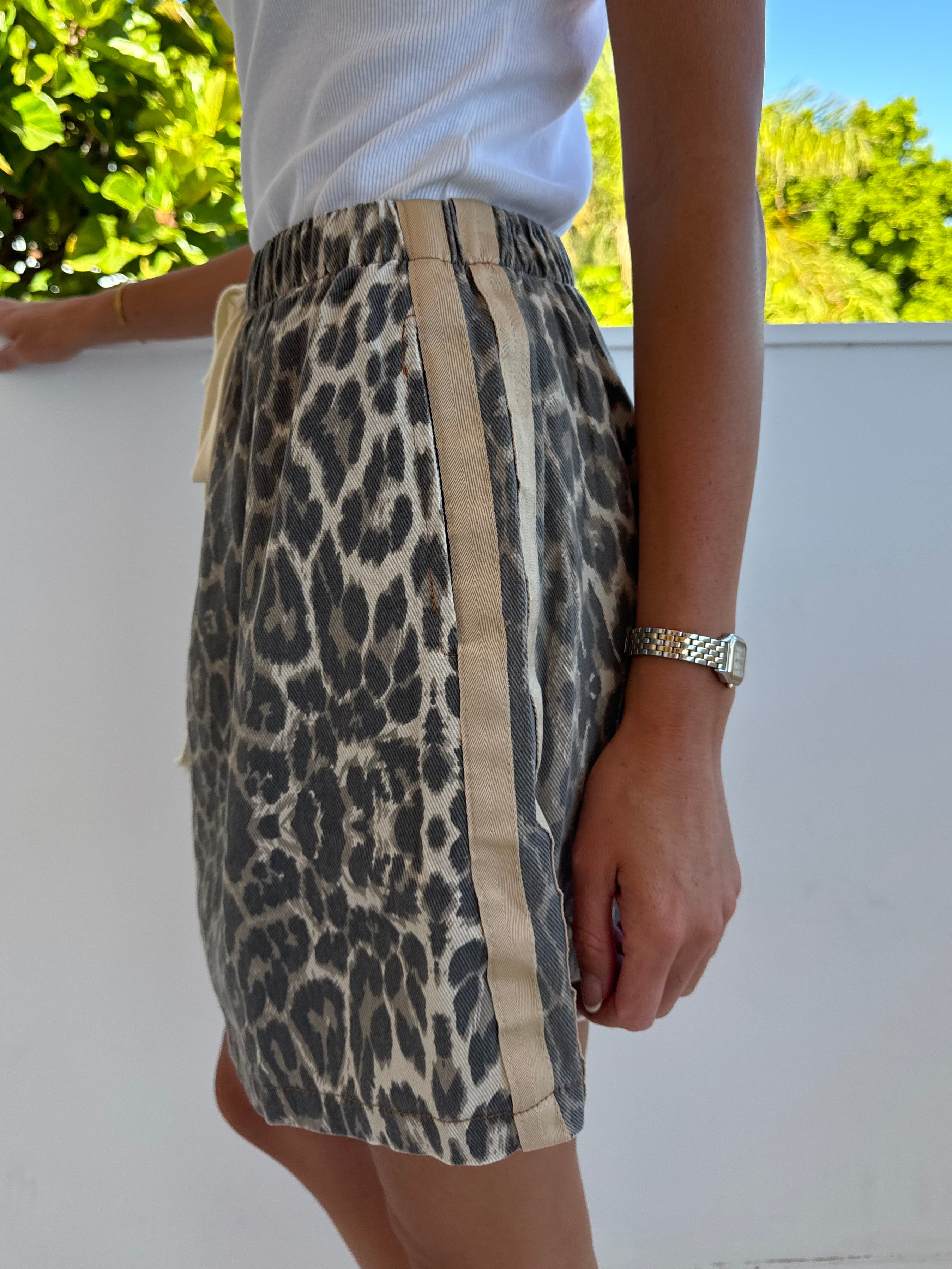 Leona Leopard Skirt