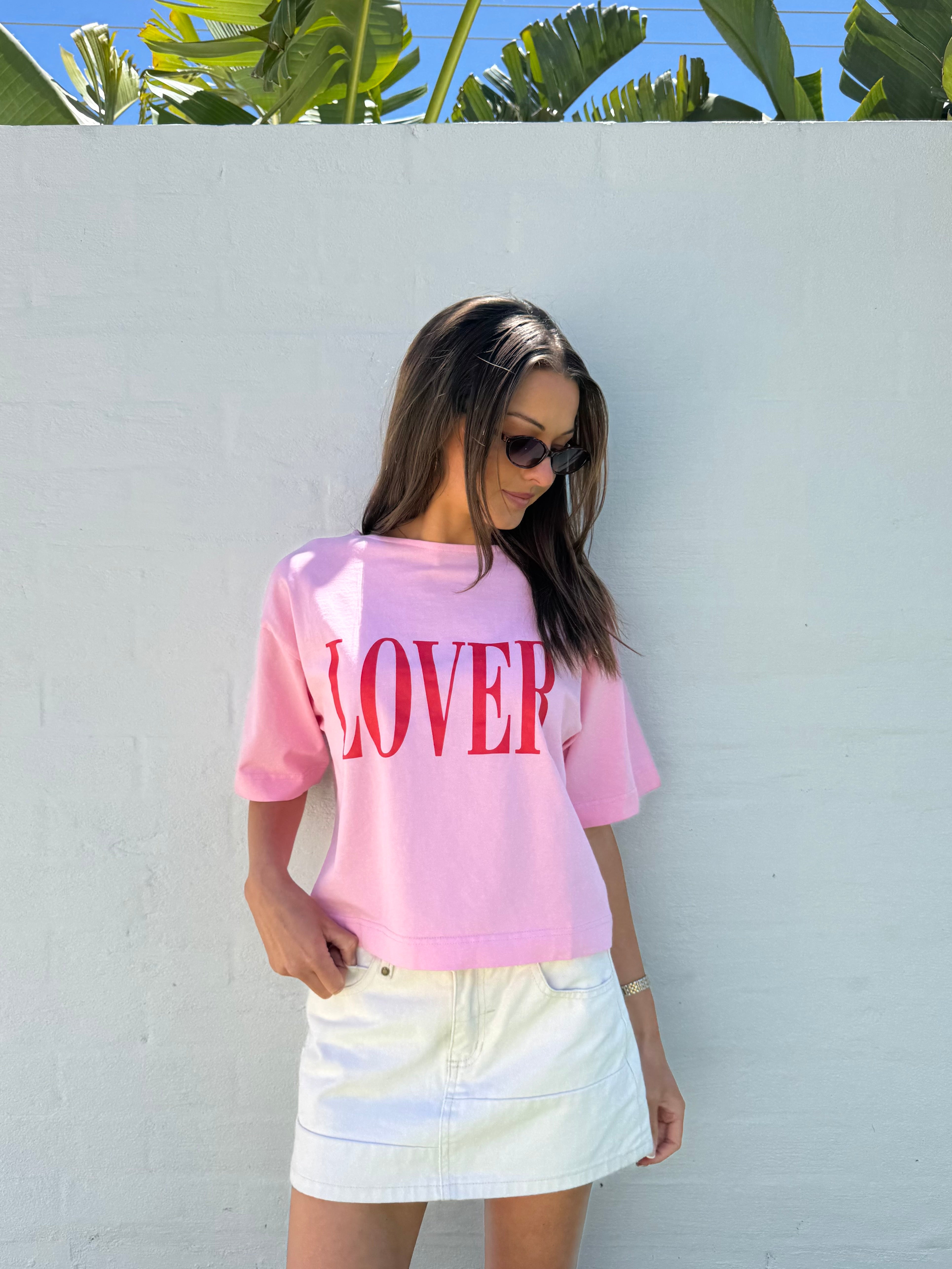 Lover tee (Pink)