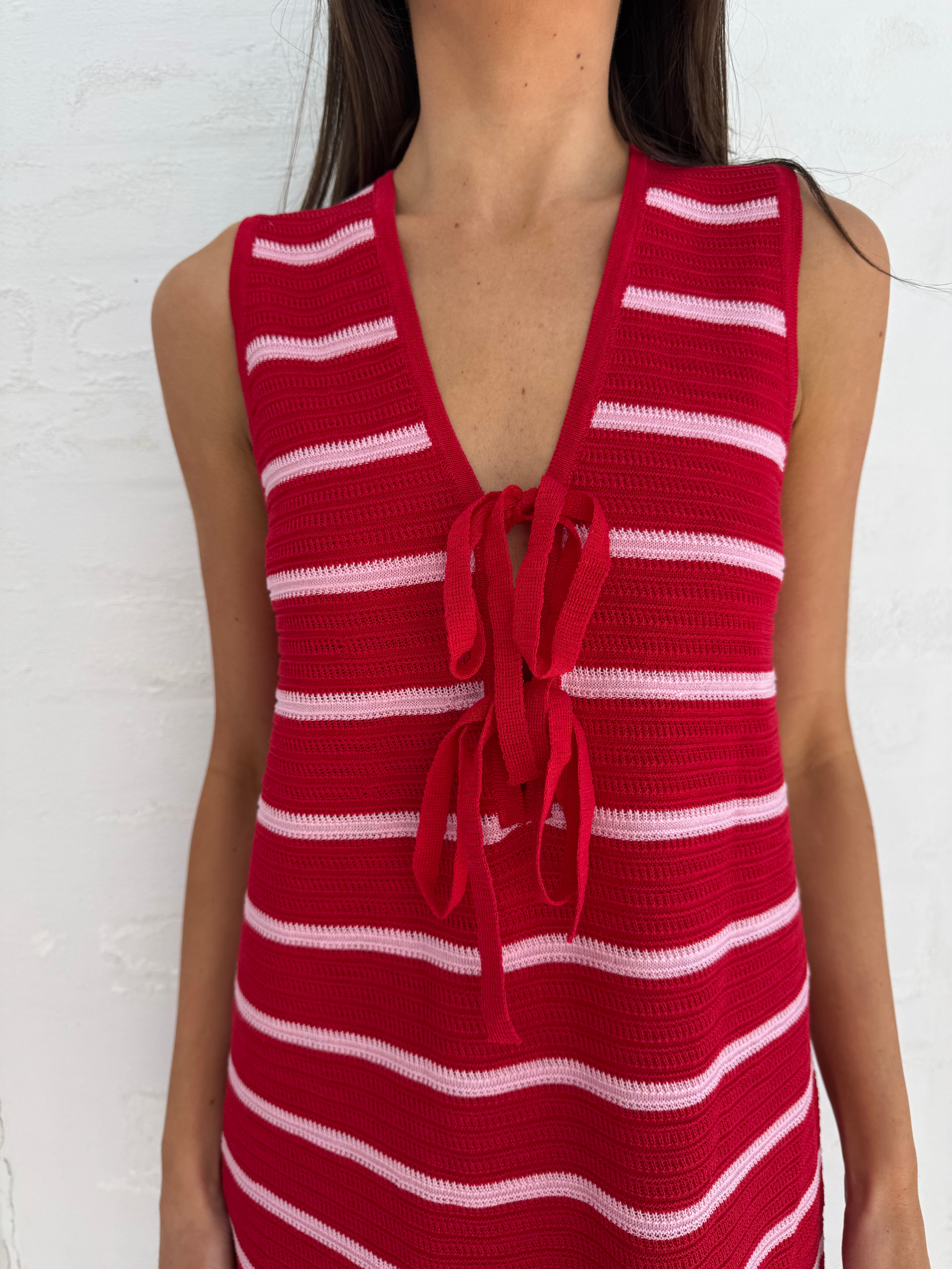 Candy knit dress