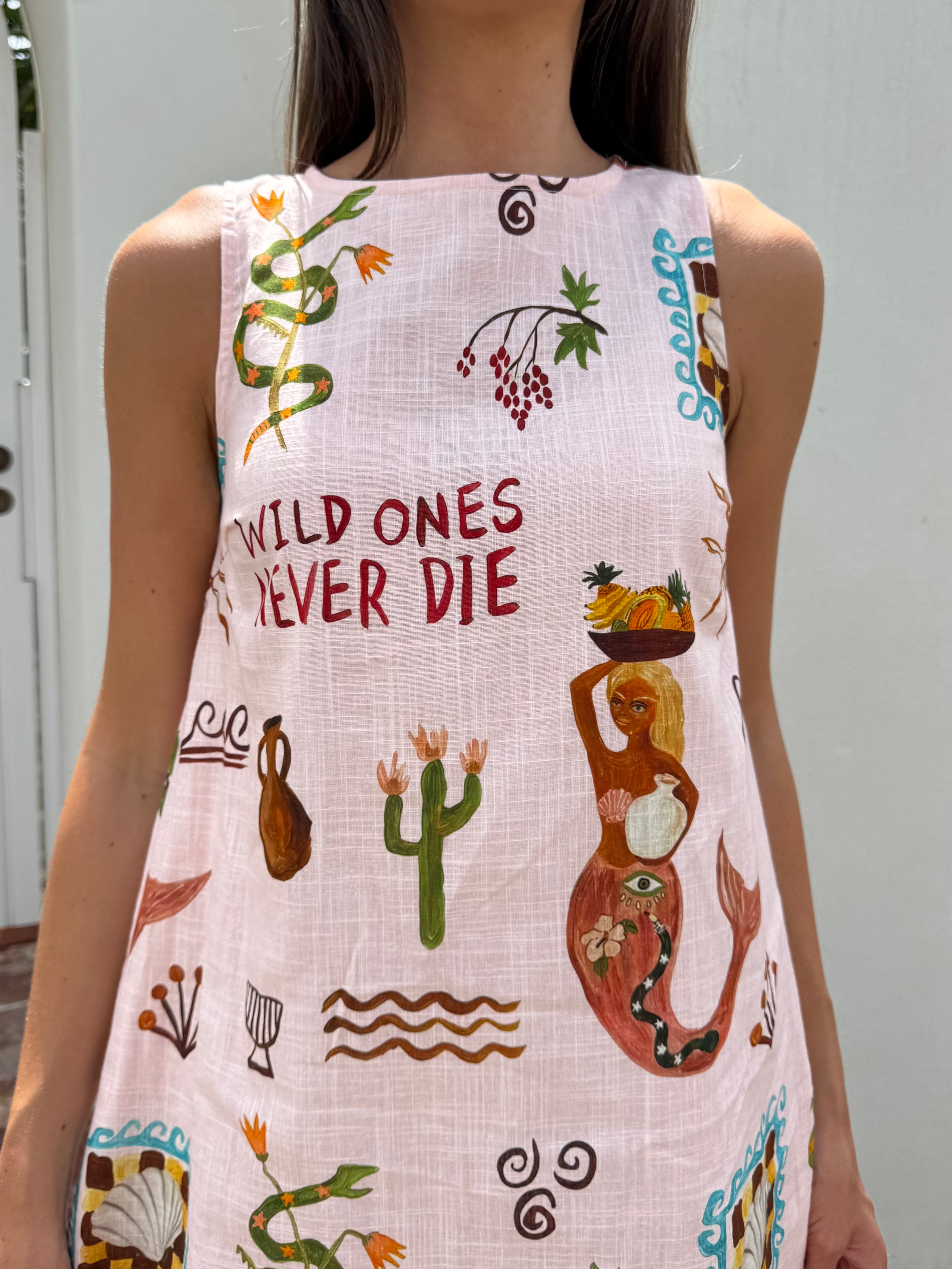 Wild ones mini dress