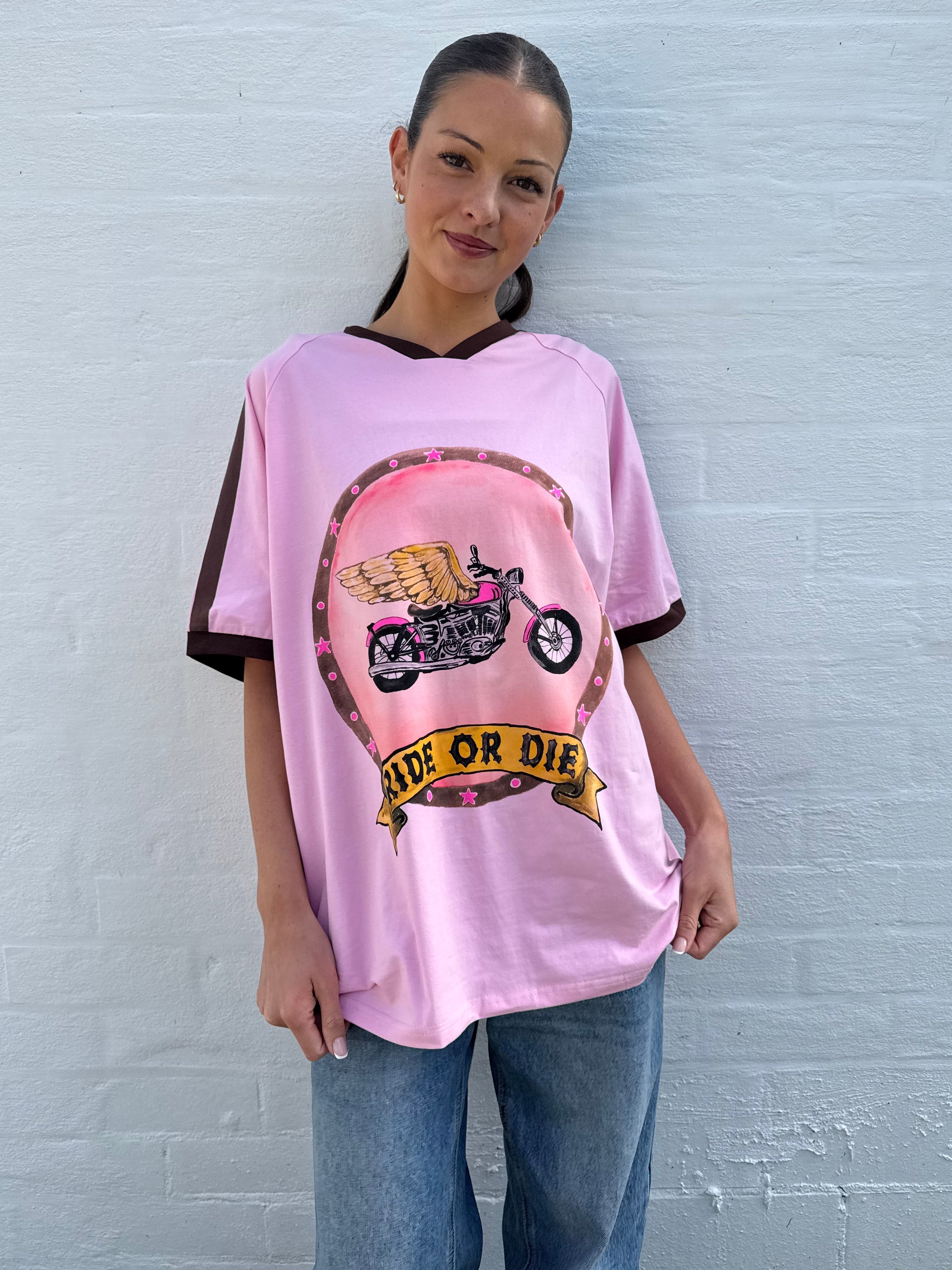 Ride or die tee