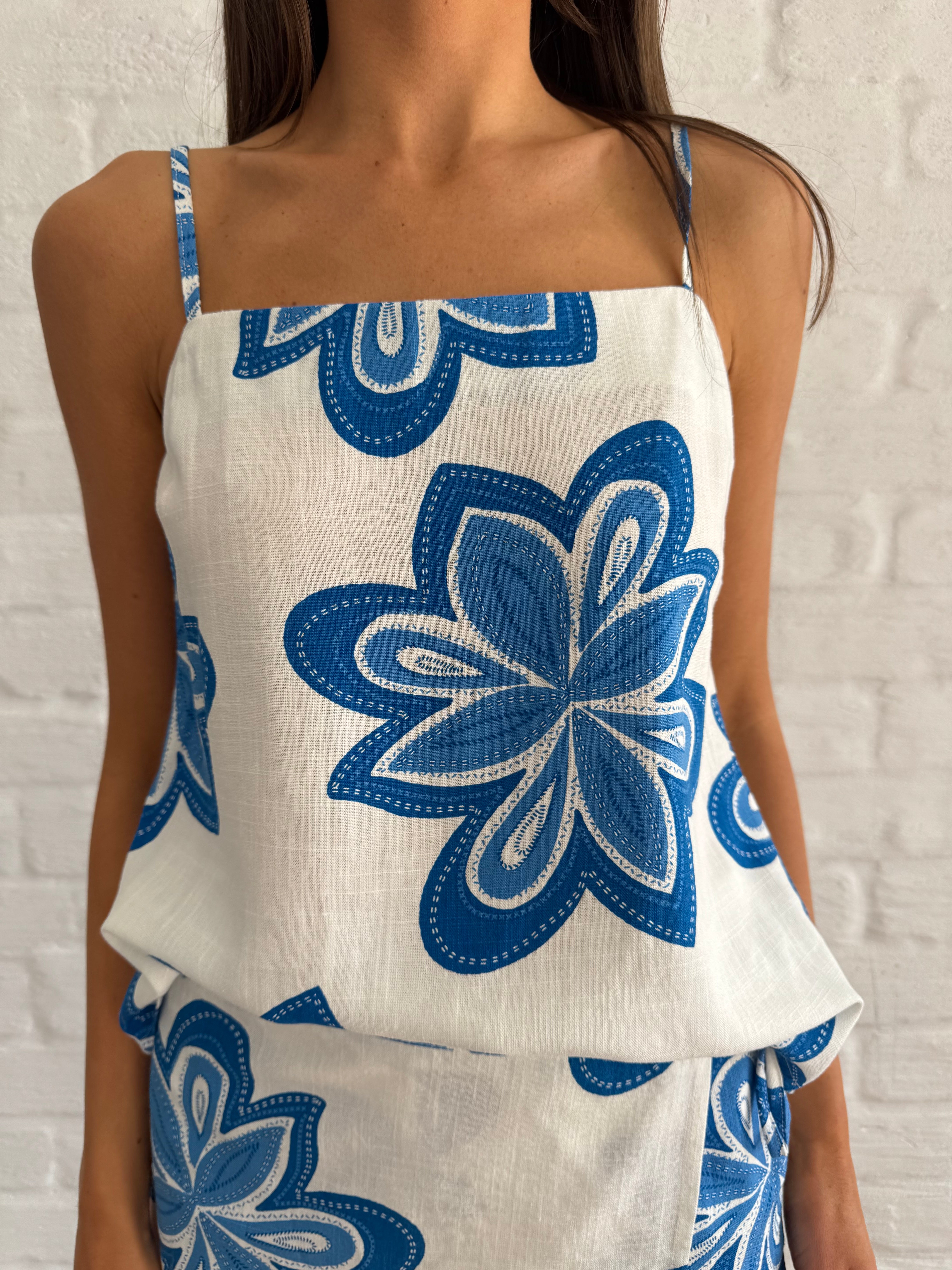 Blue bloom set