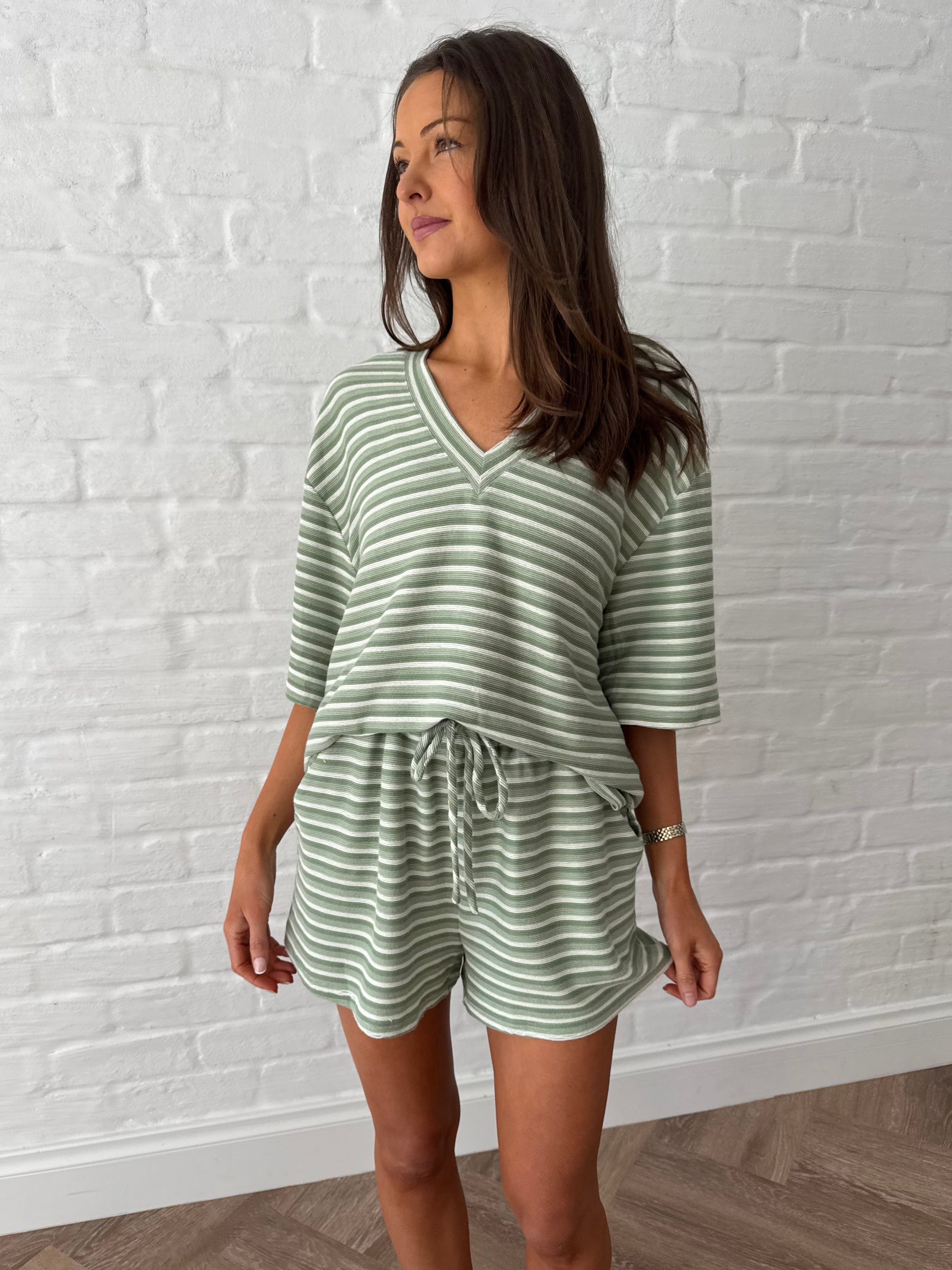 Seaside stripe set