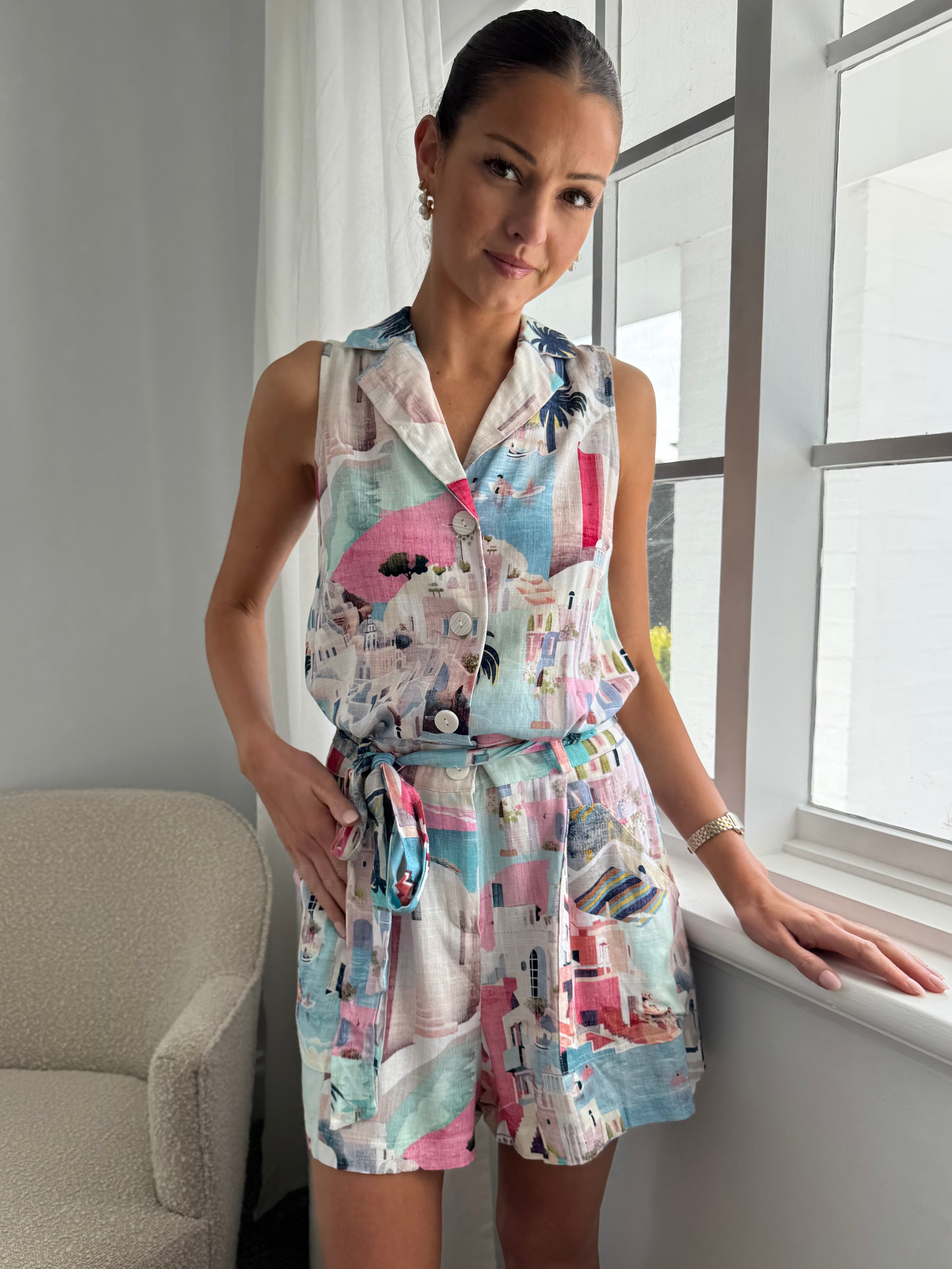 Mykonos playsuit