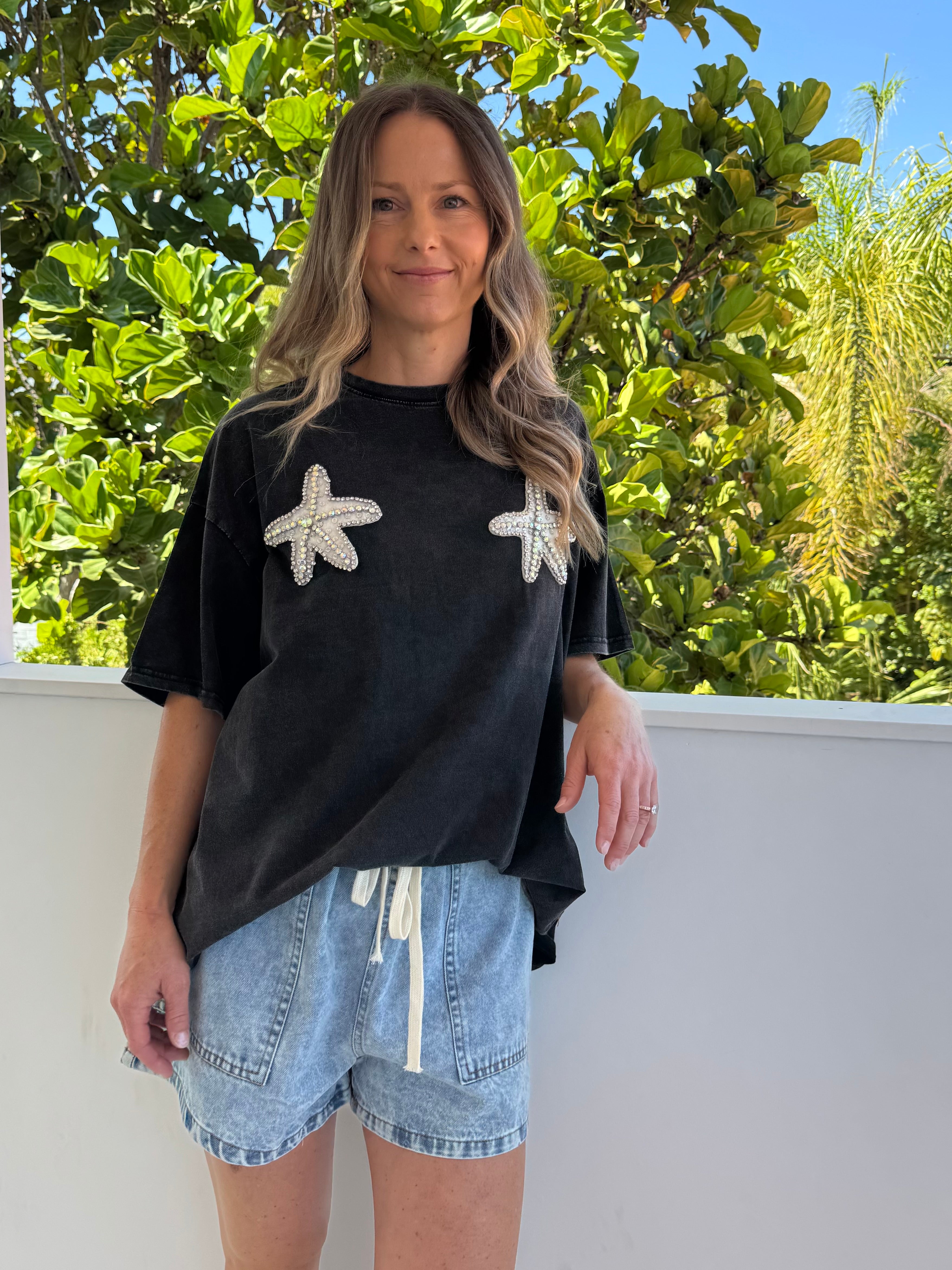 Classic coast denim shorts