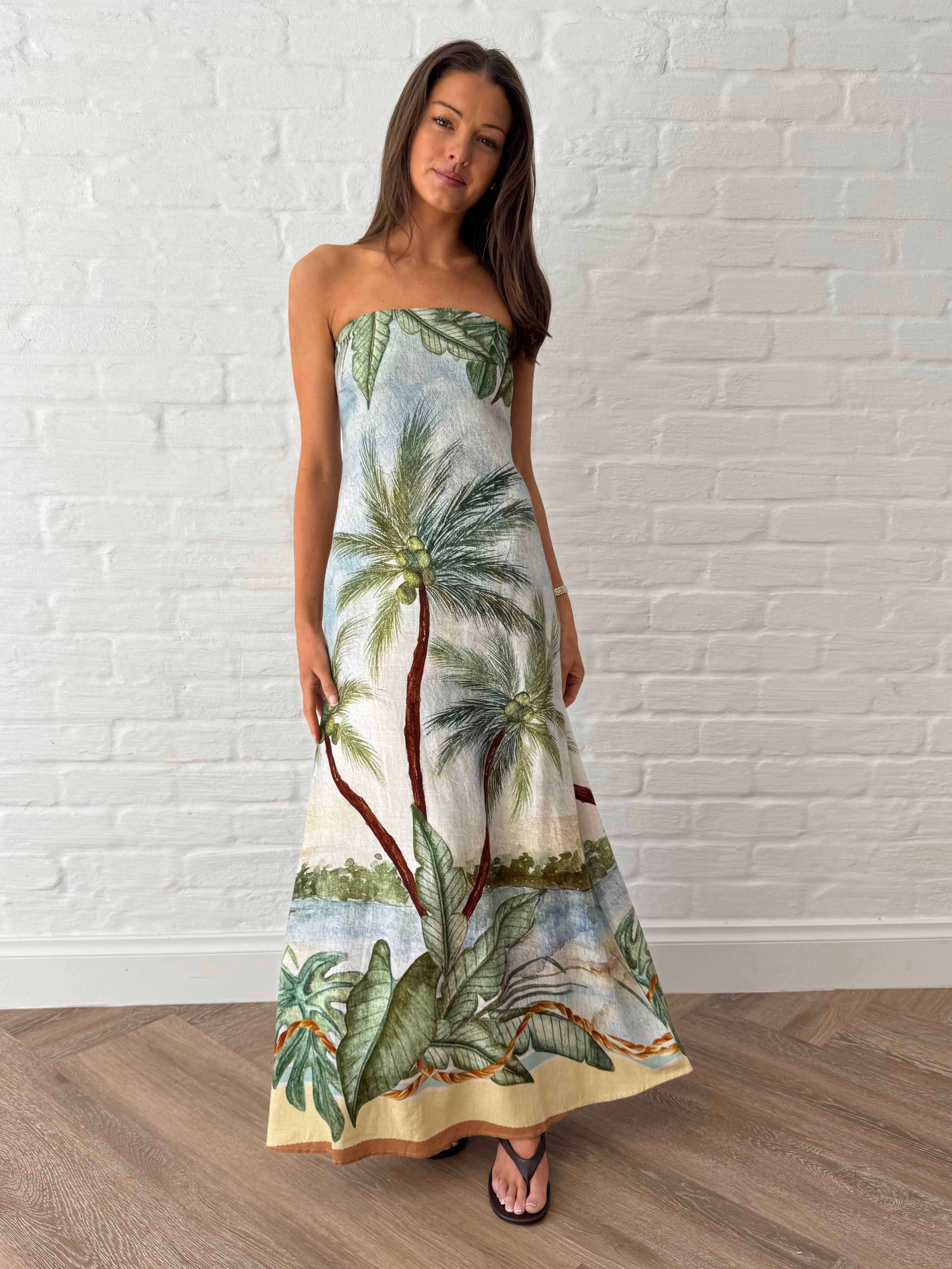 Island escape maxi dress