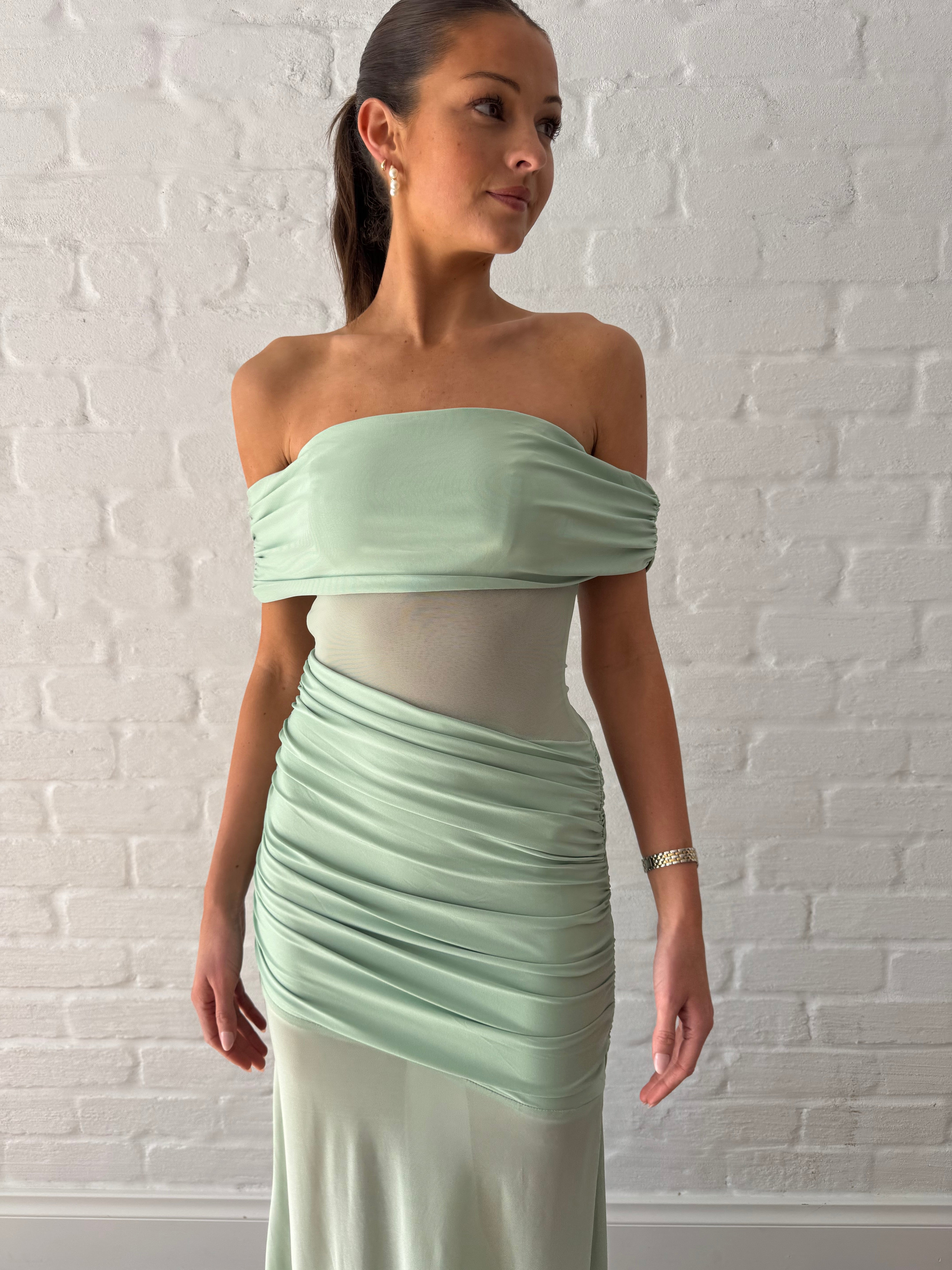 Amara dress (Mint)