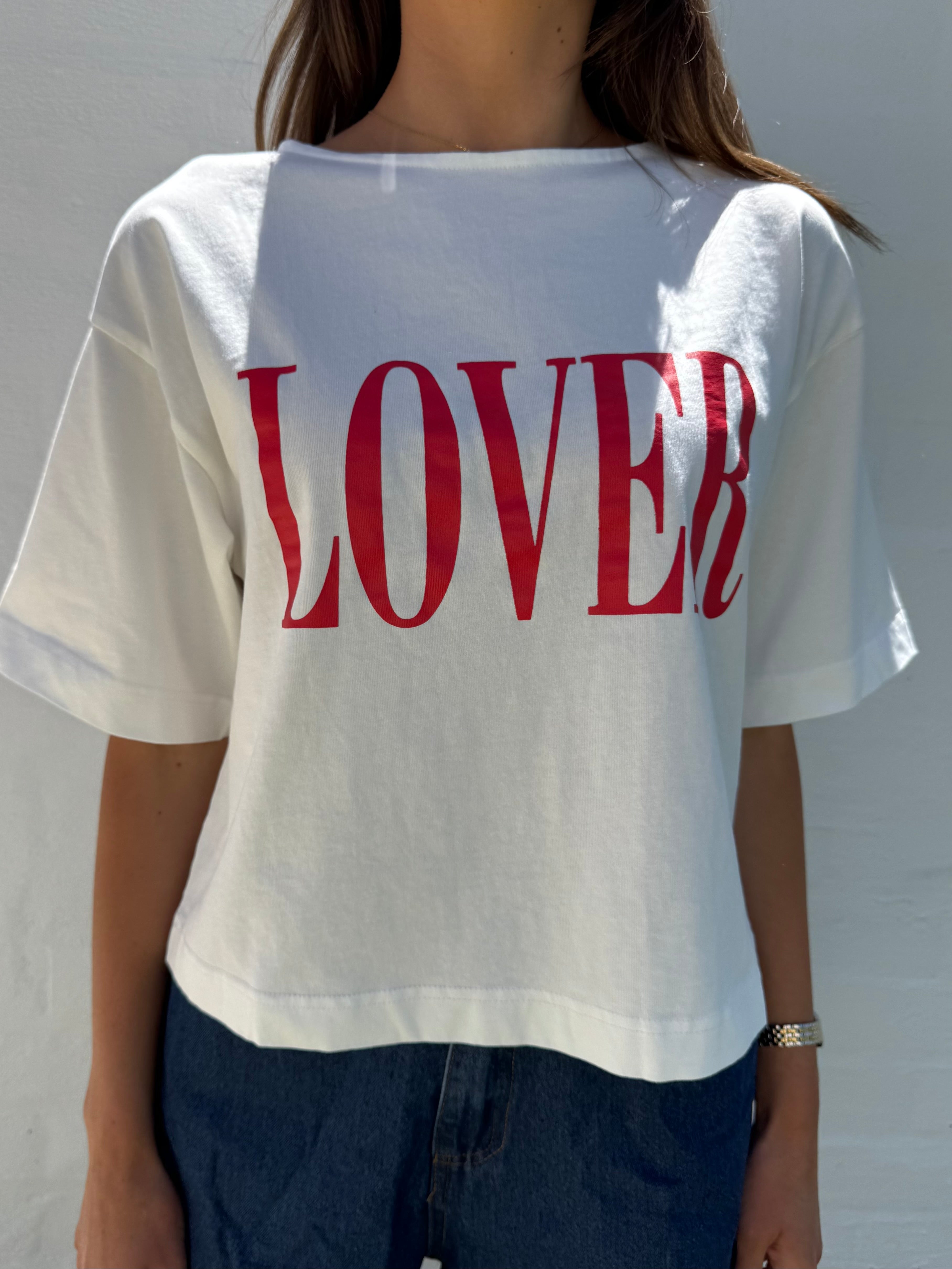 Lover tee (White)