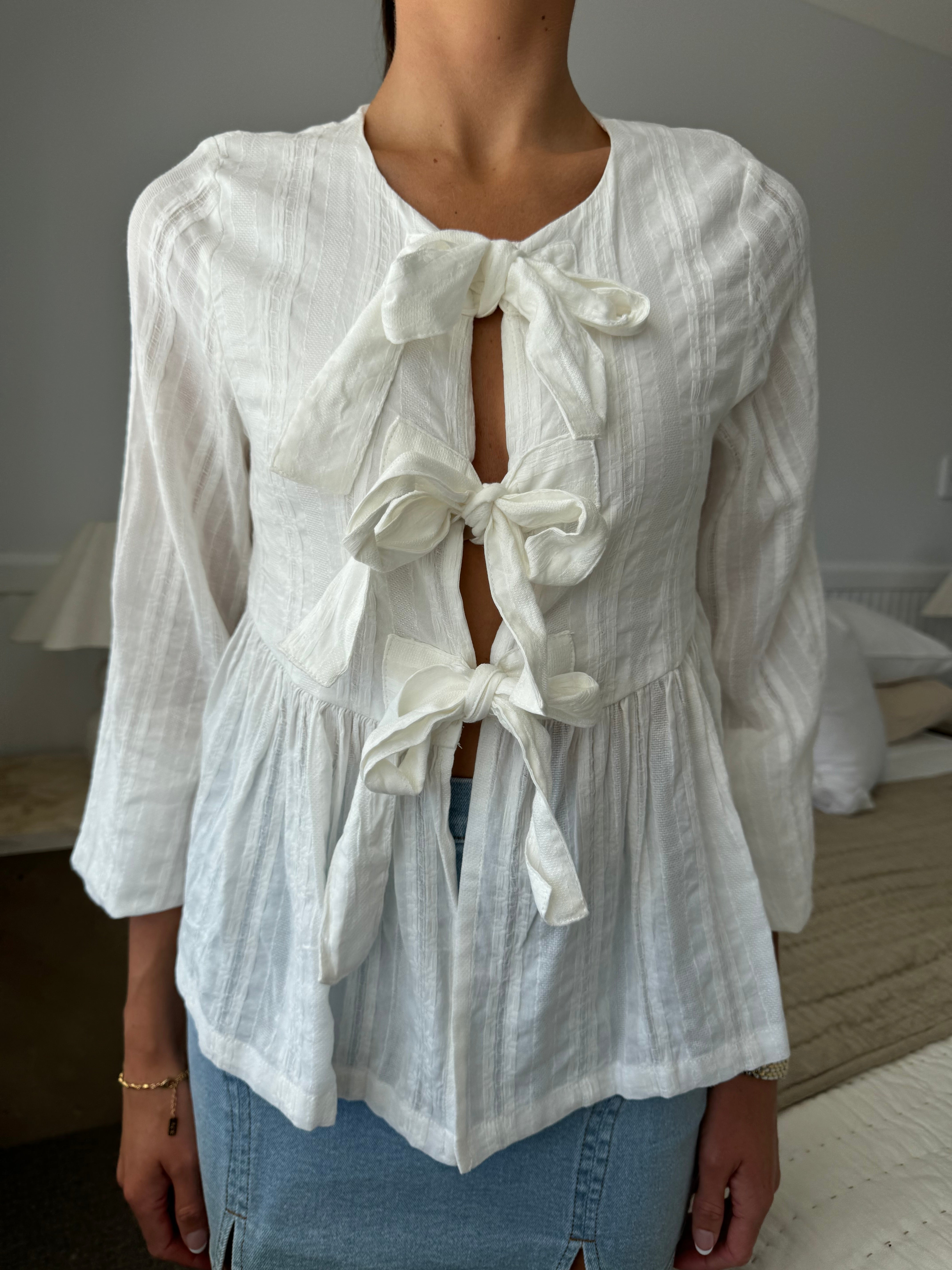 Rowan Tie Blouse