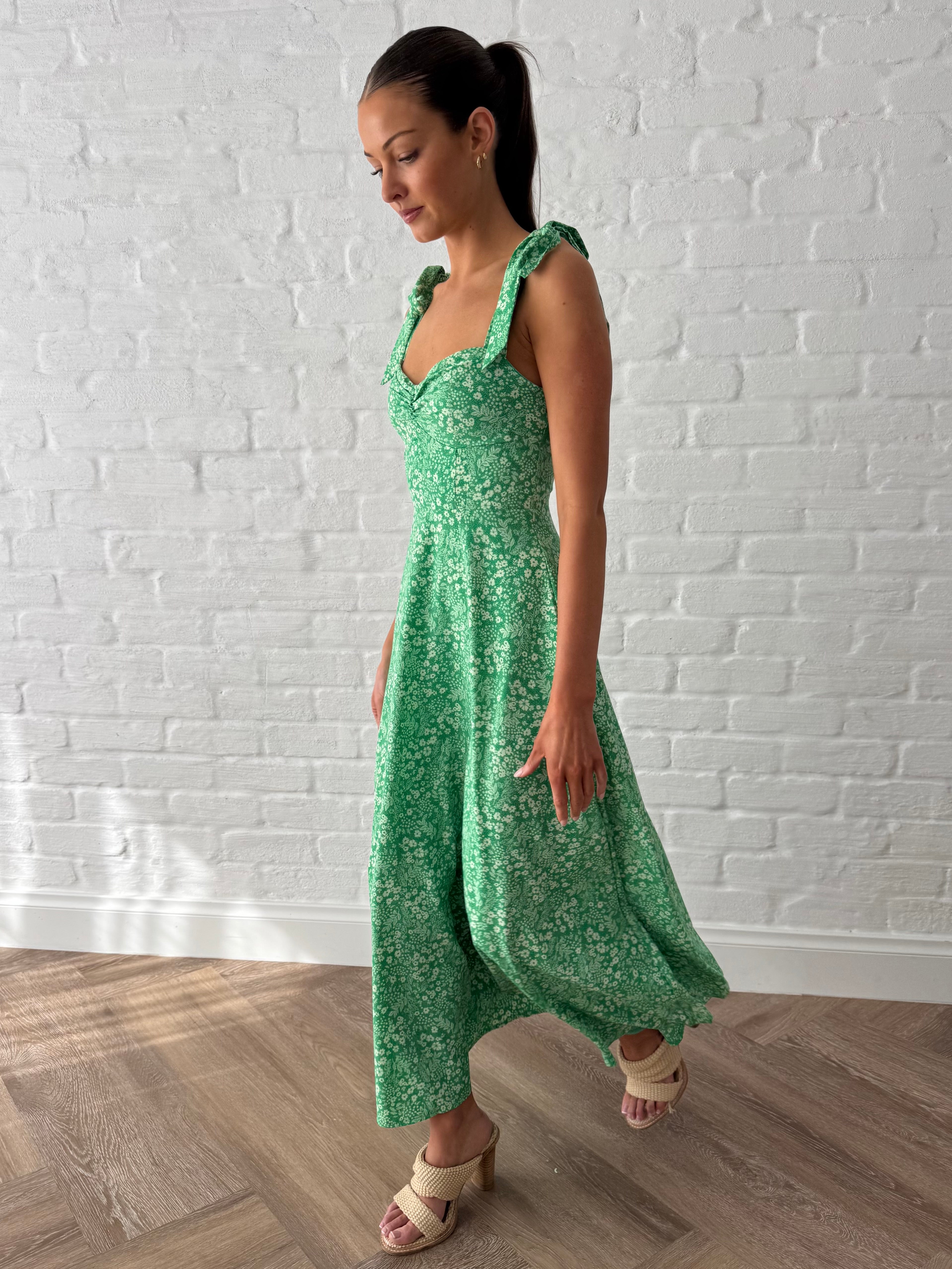 Lia dress (Green)