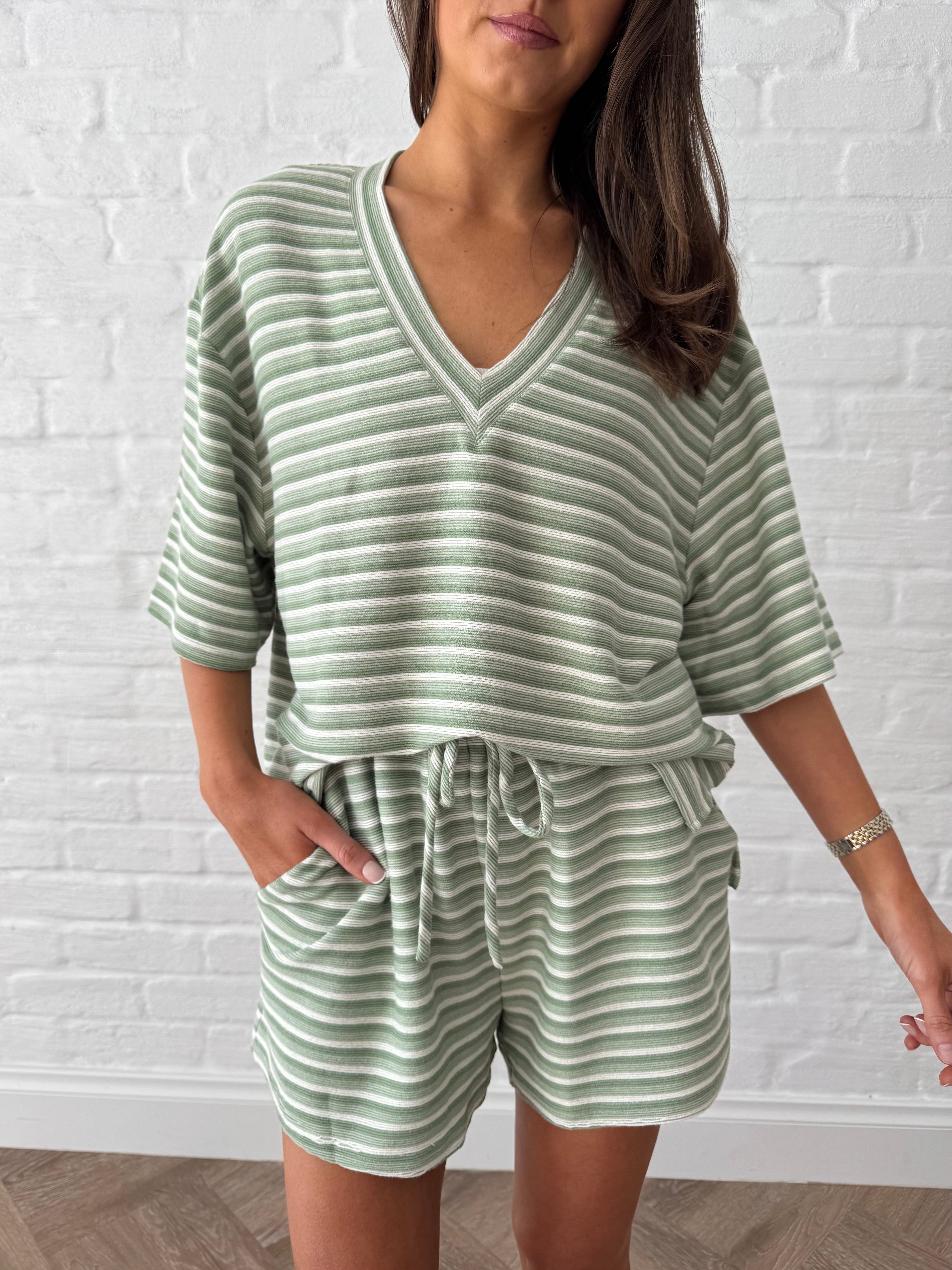 Seaside stripe set
