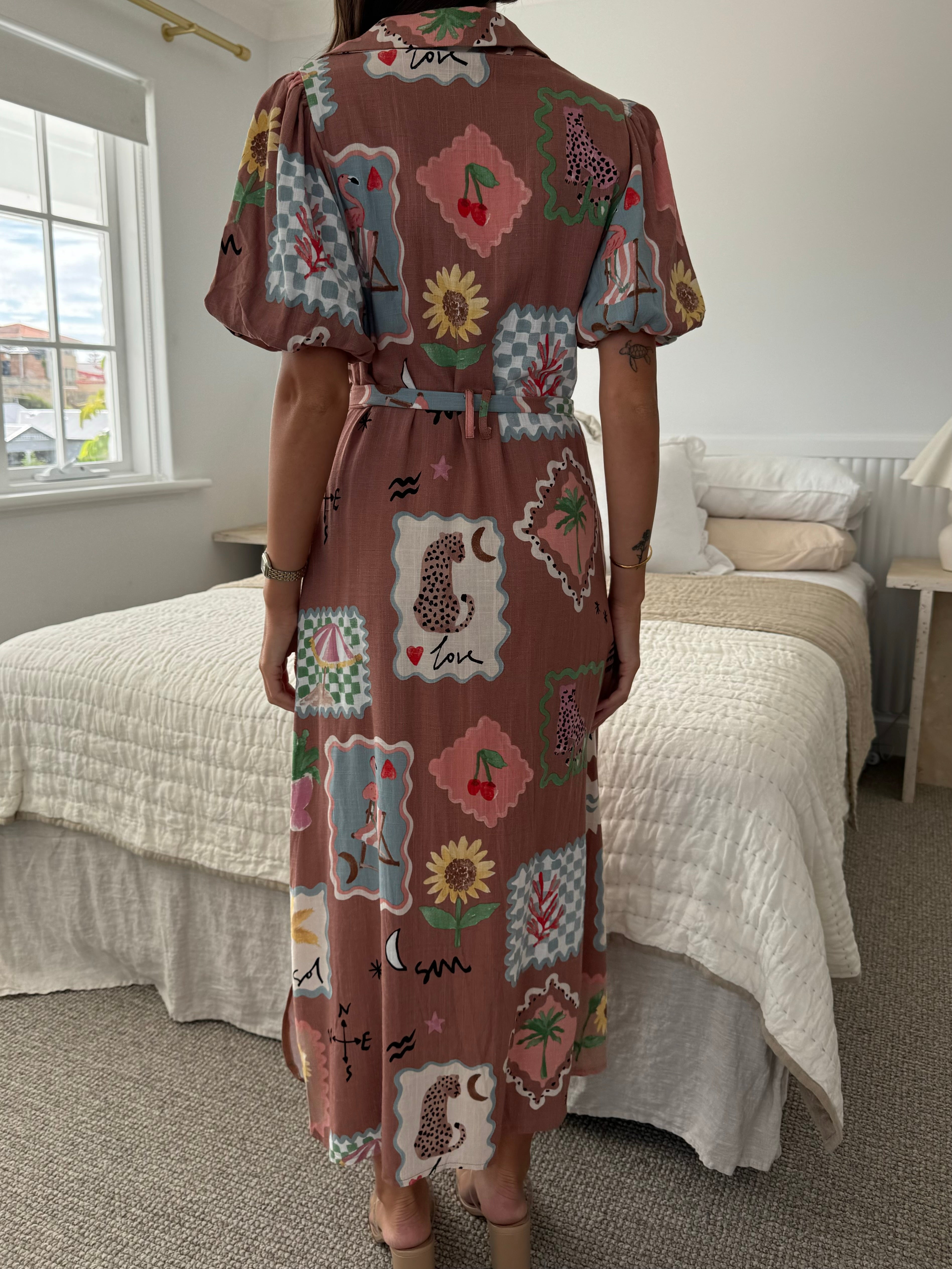 Alora Maxi Shirt Dress