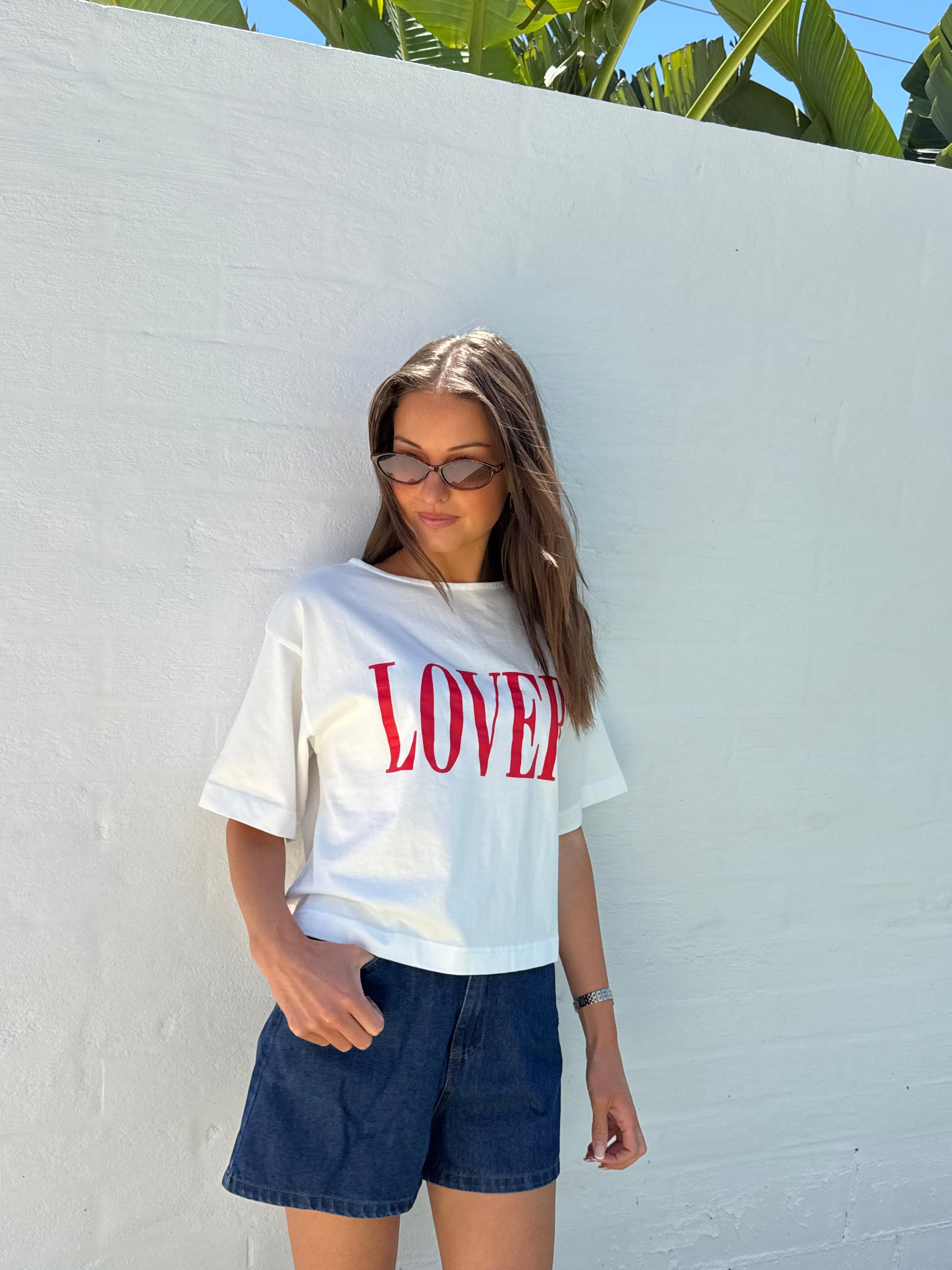 Lover tee (White)