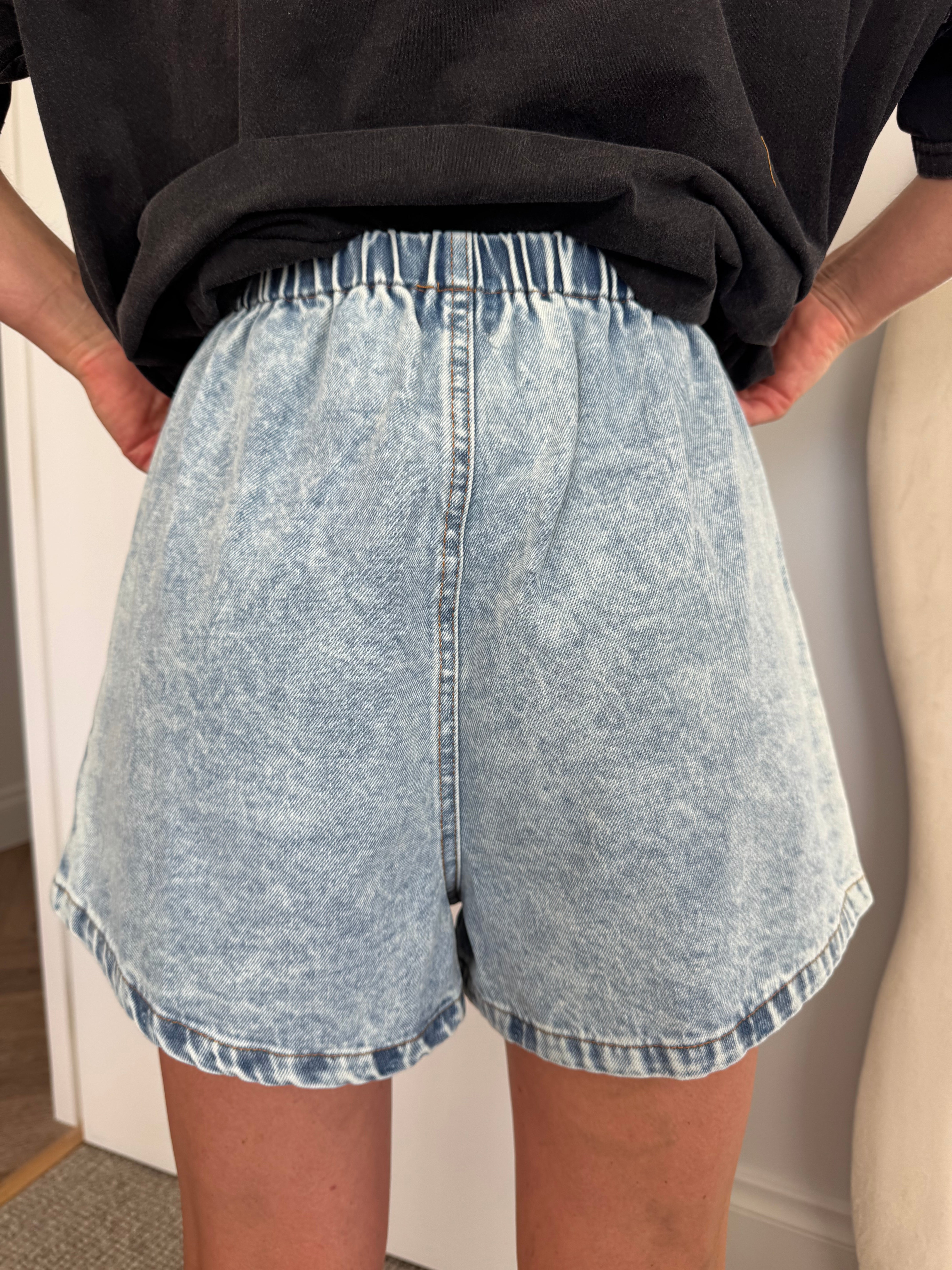 Classic coast denim shorts