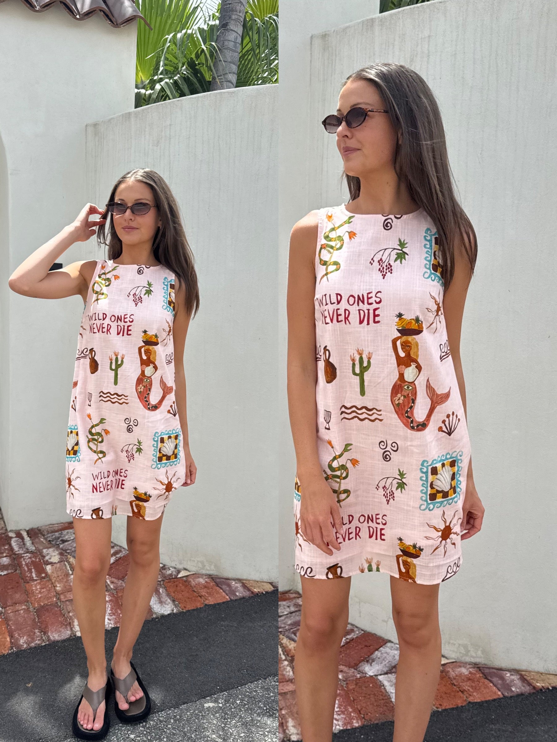 Wild ones mini dress