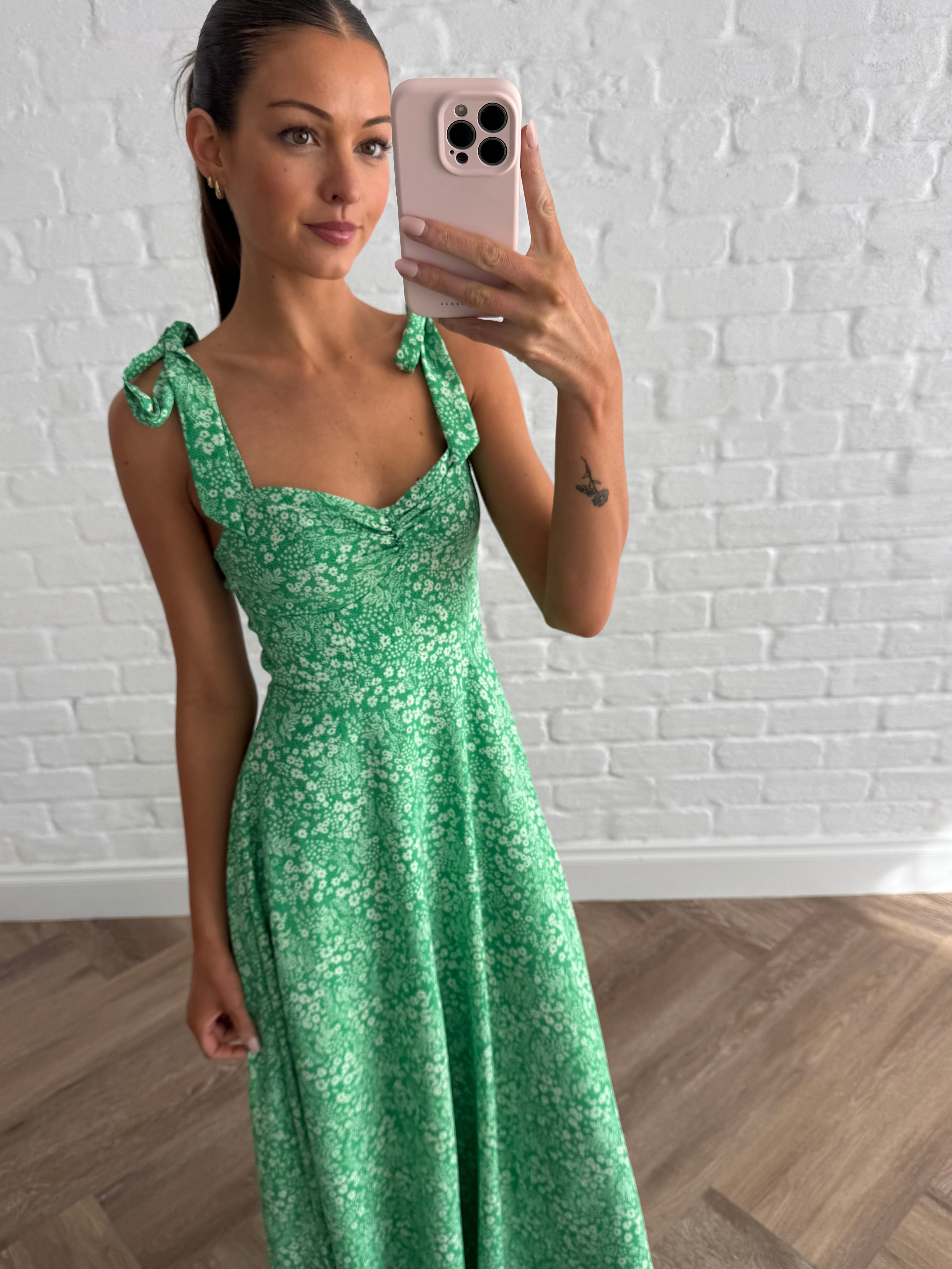 Lia dress (Green)
