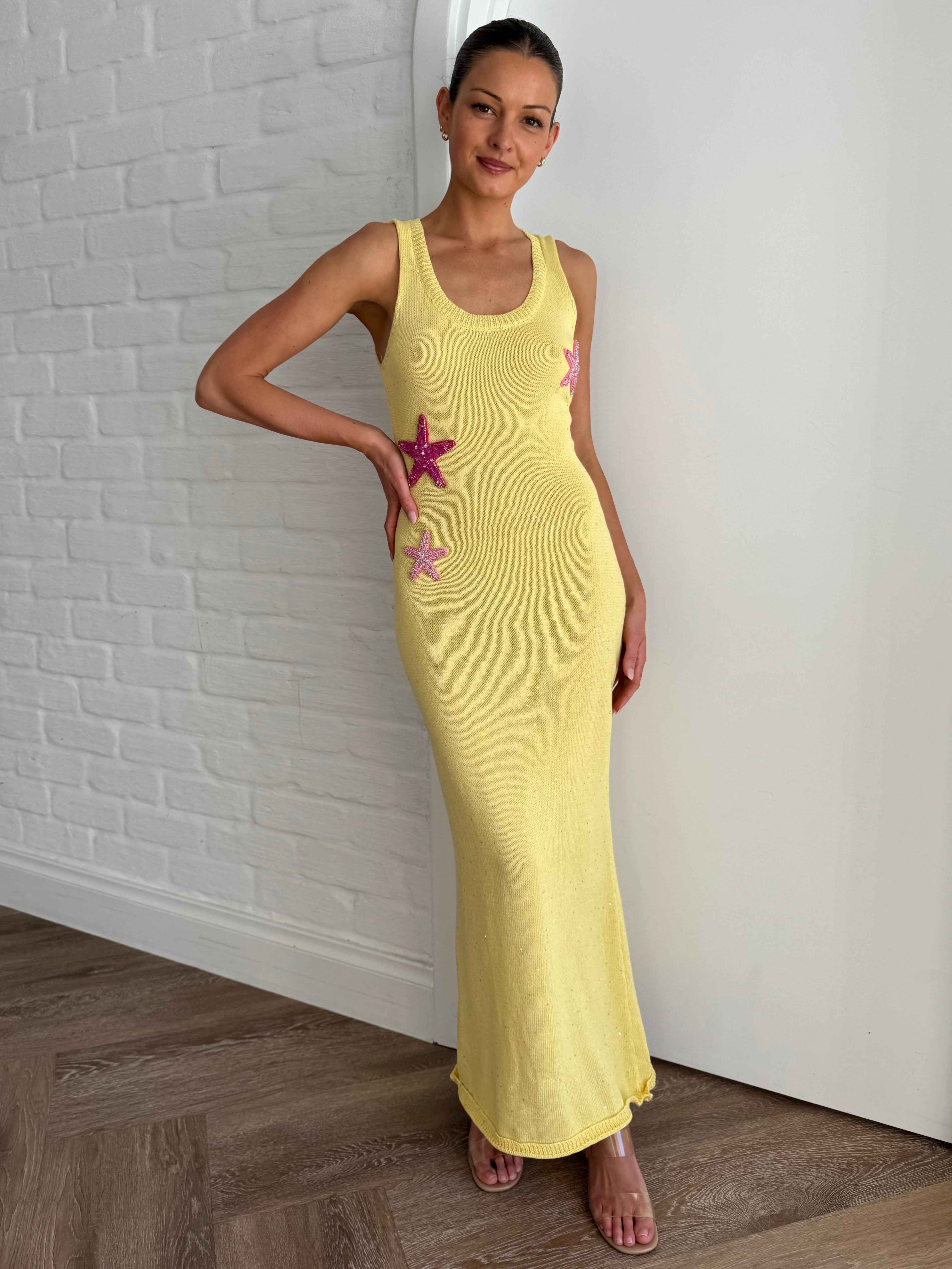 Starlit shores maxi