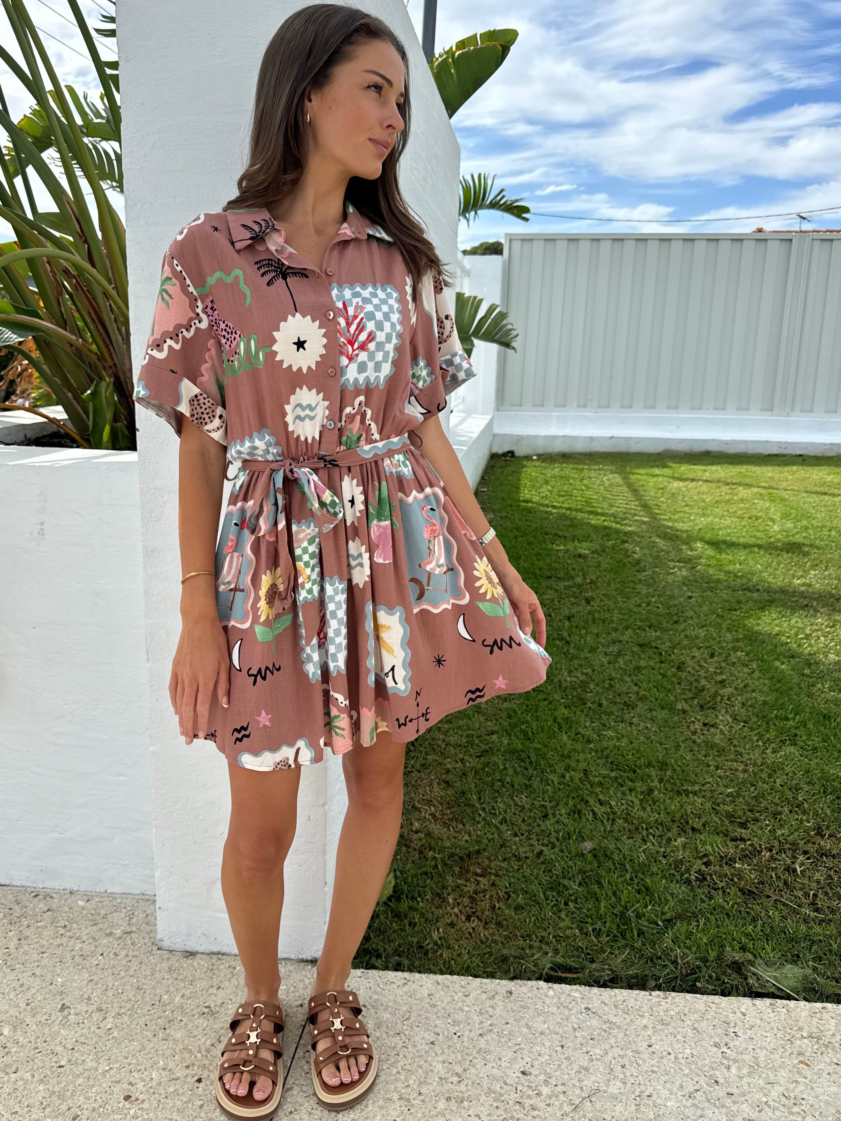 Alora Short Dress