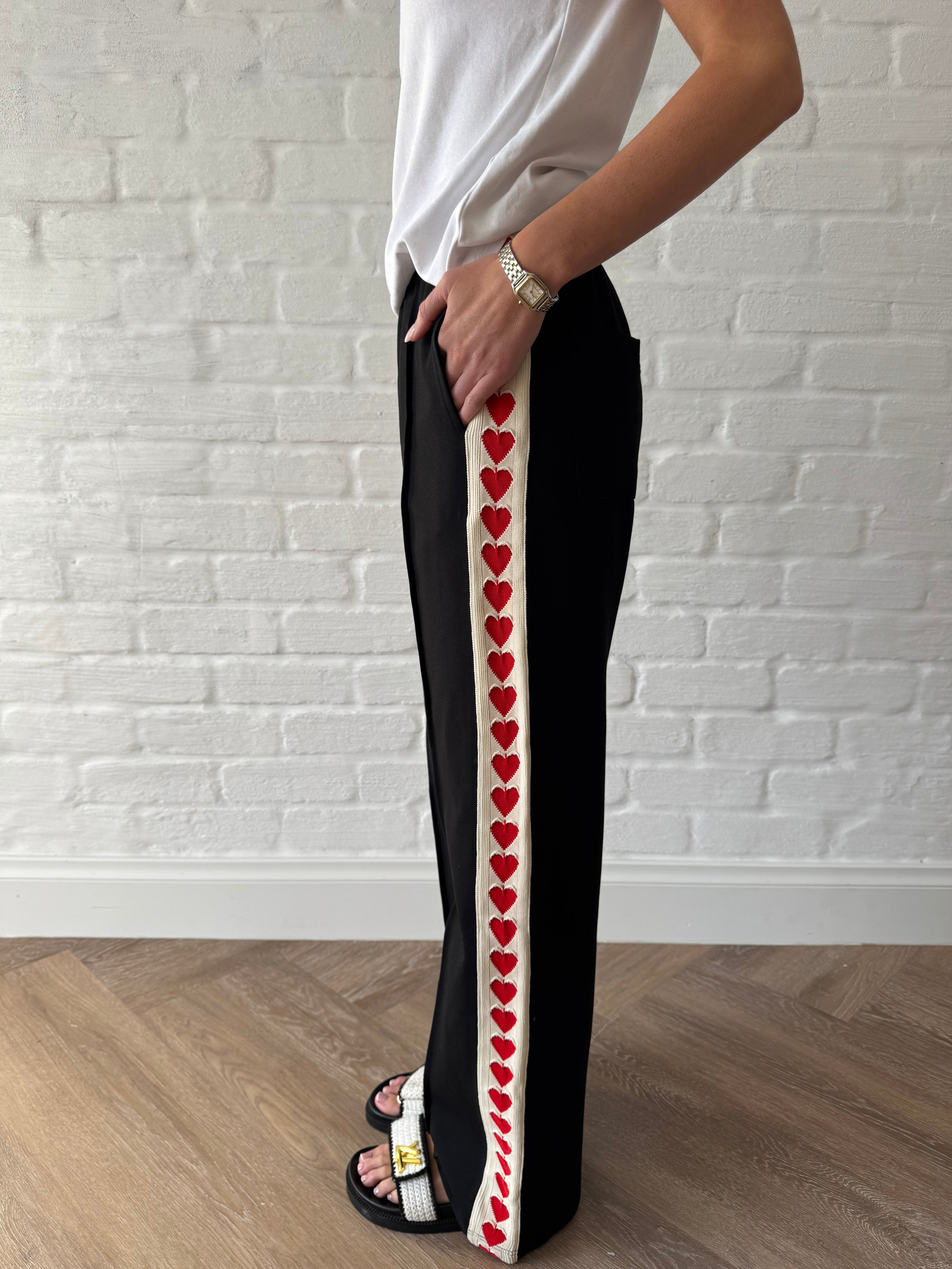 I heart you pant (Black)