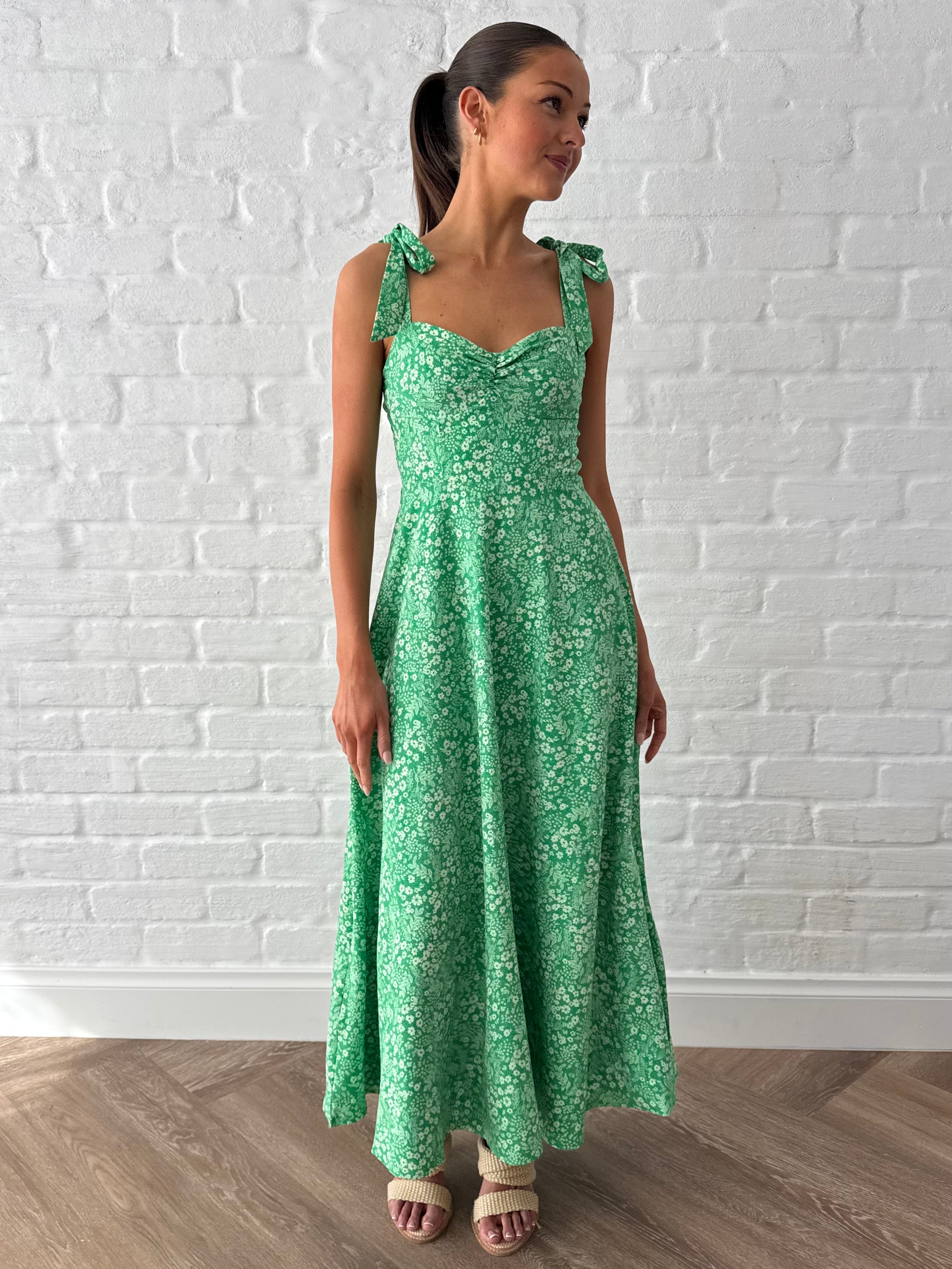 Lia dress (Green)