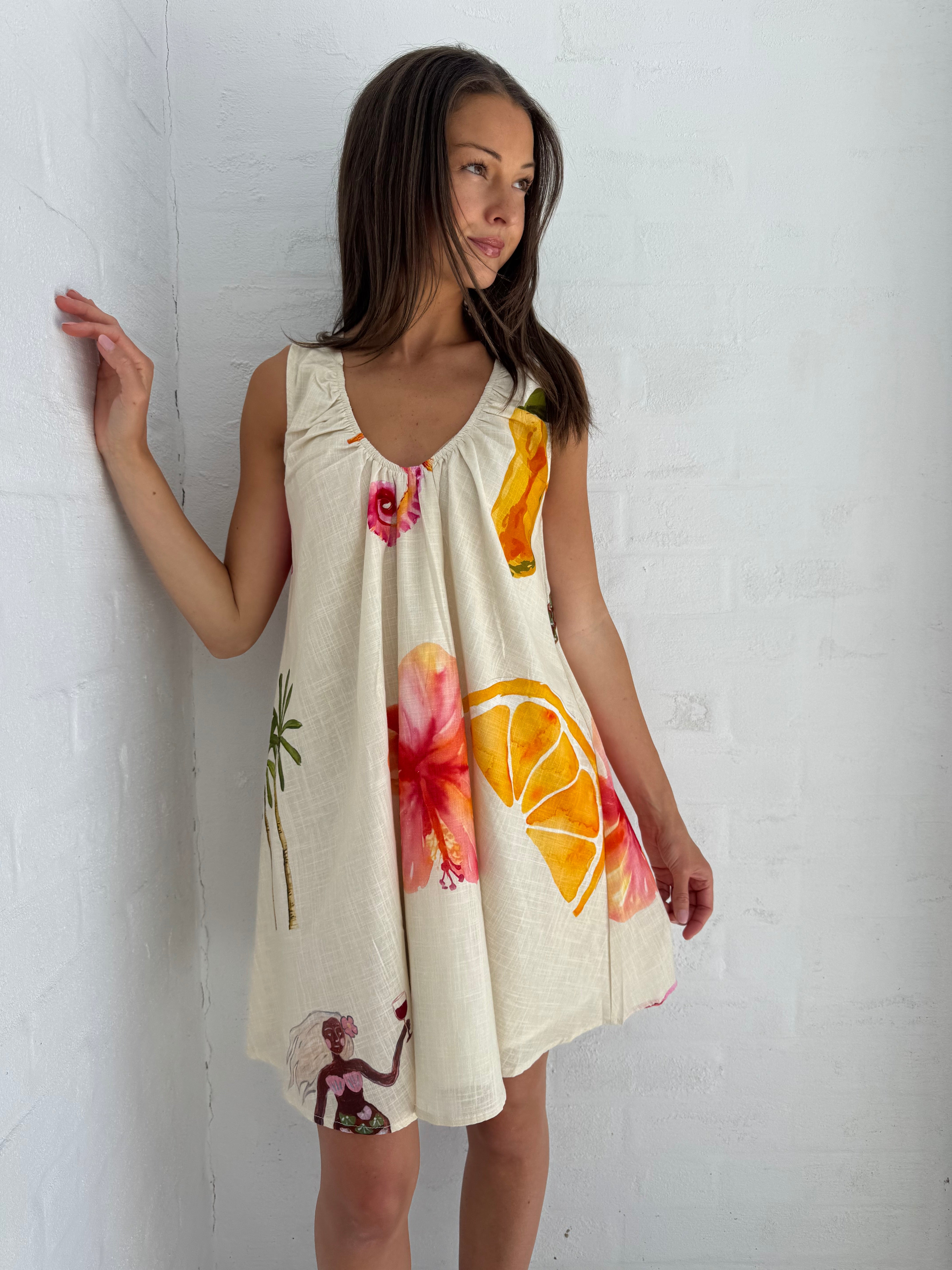 Citrus bloom dress