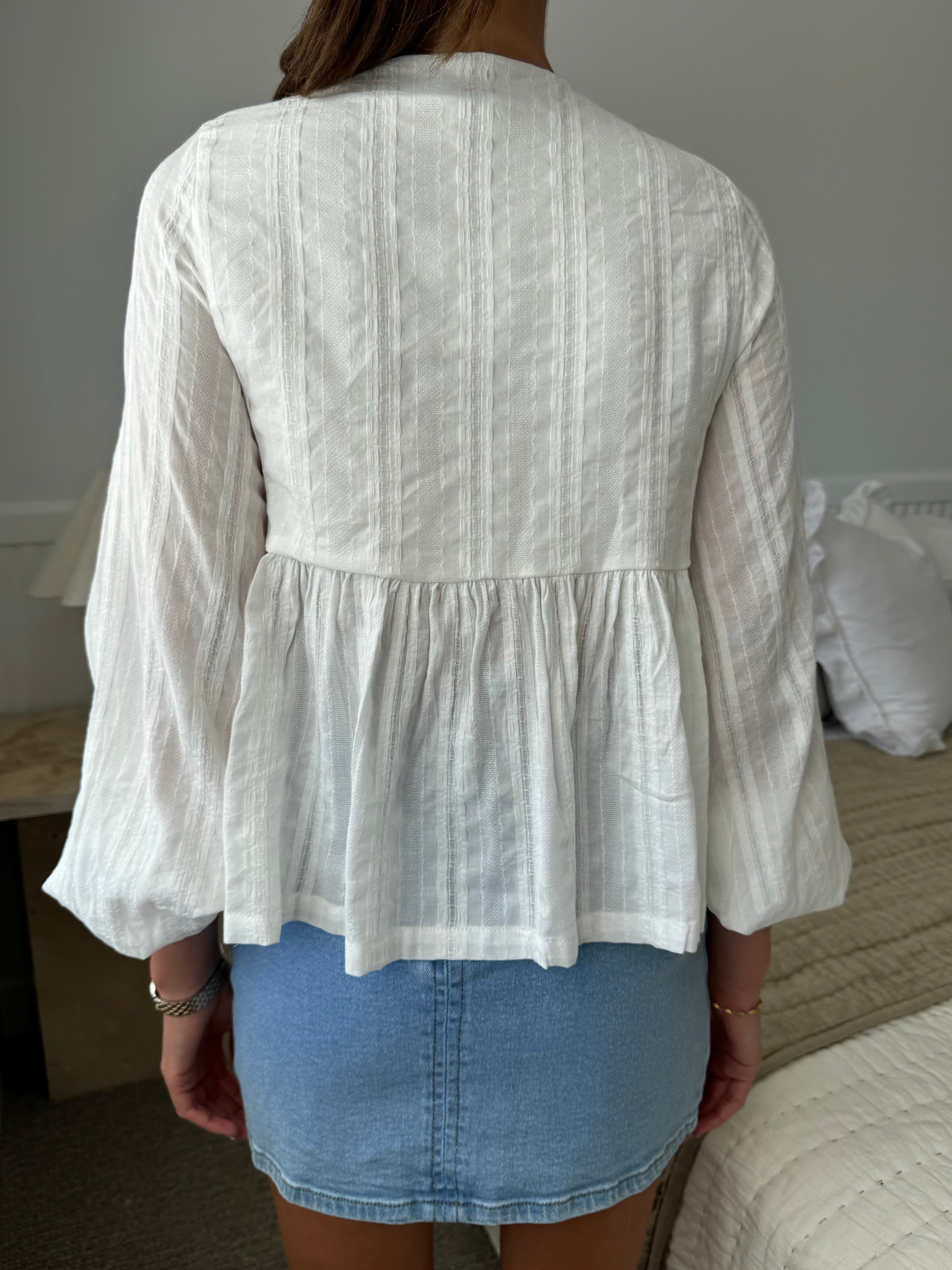 Rowan Tie Blouse