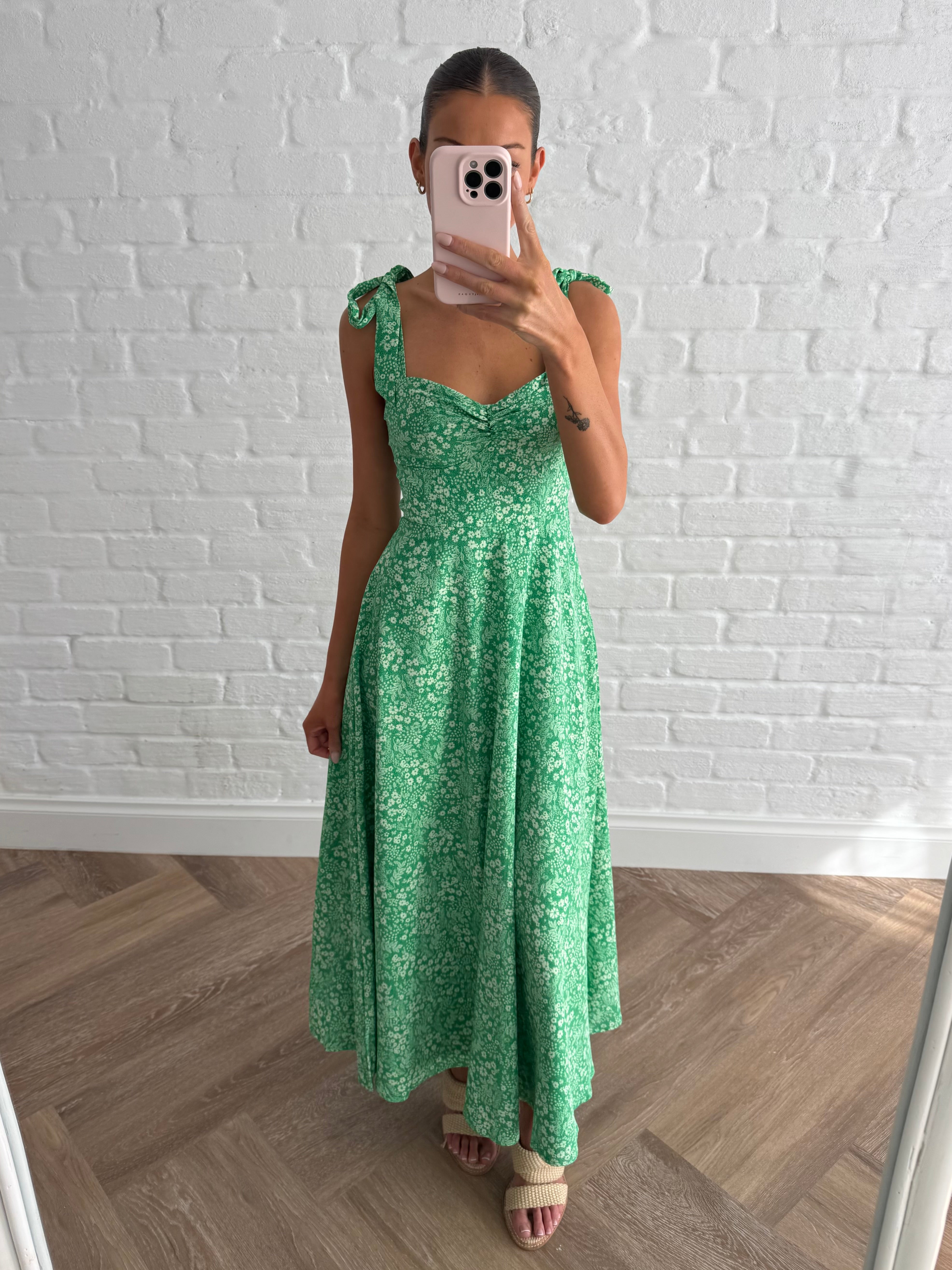 Lia dress (Green)
