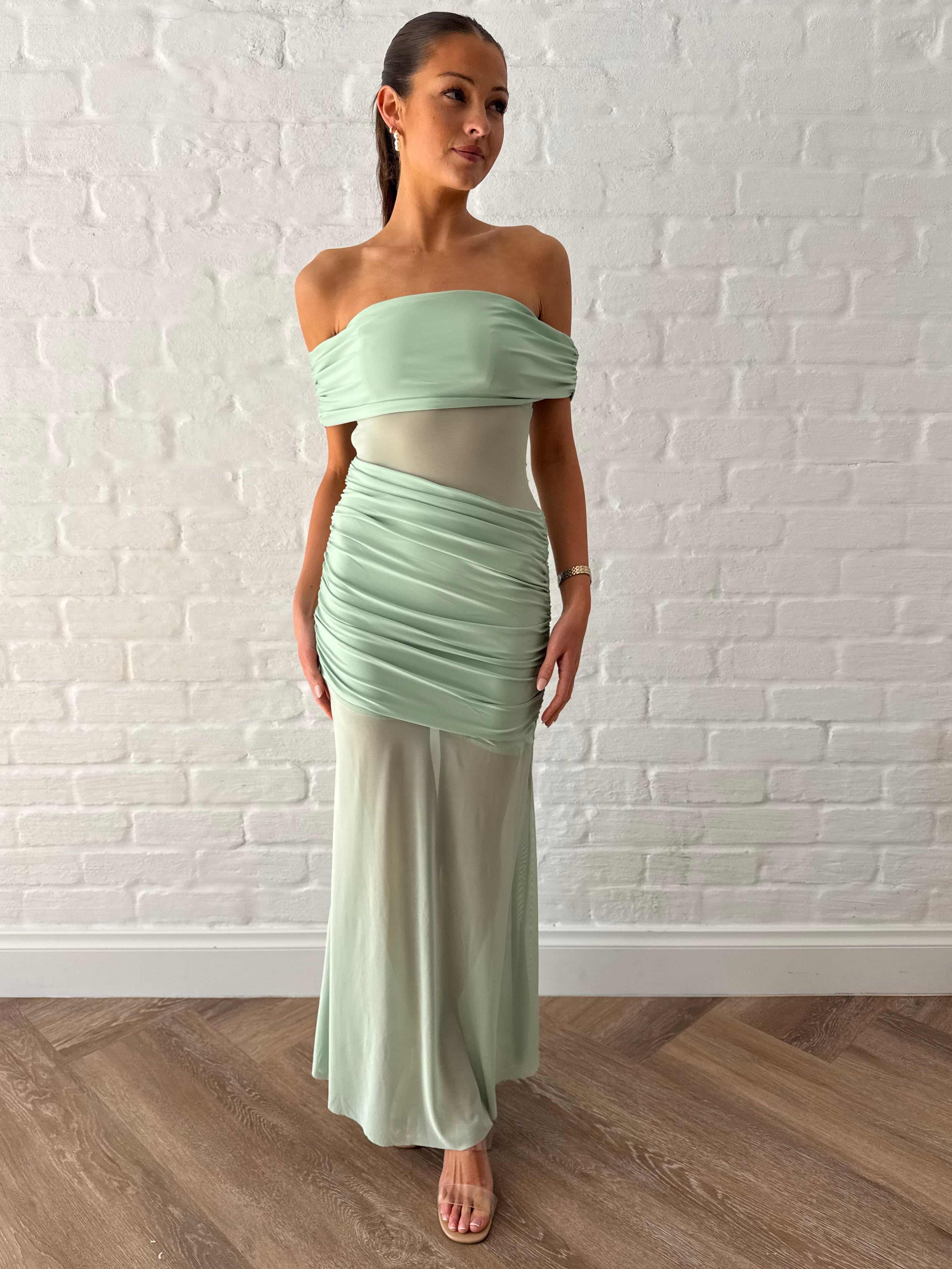 Amara dress (Mint)