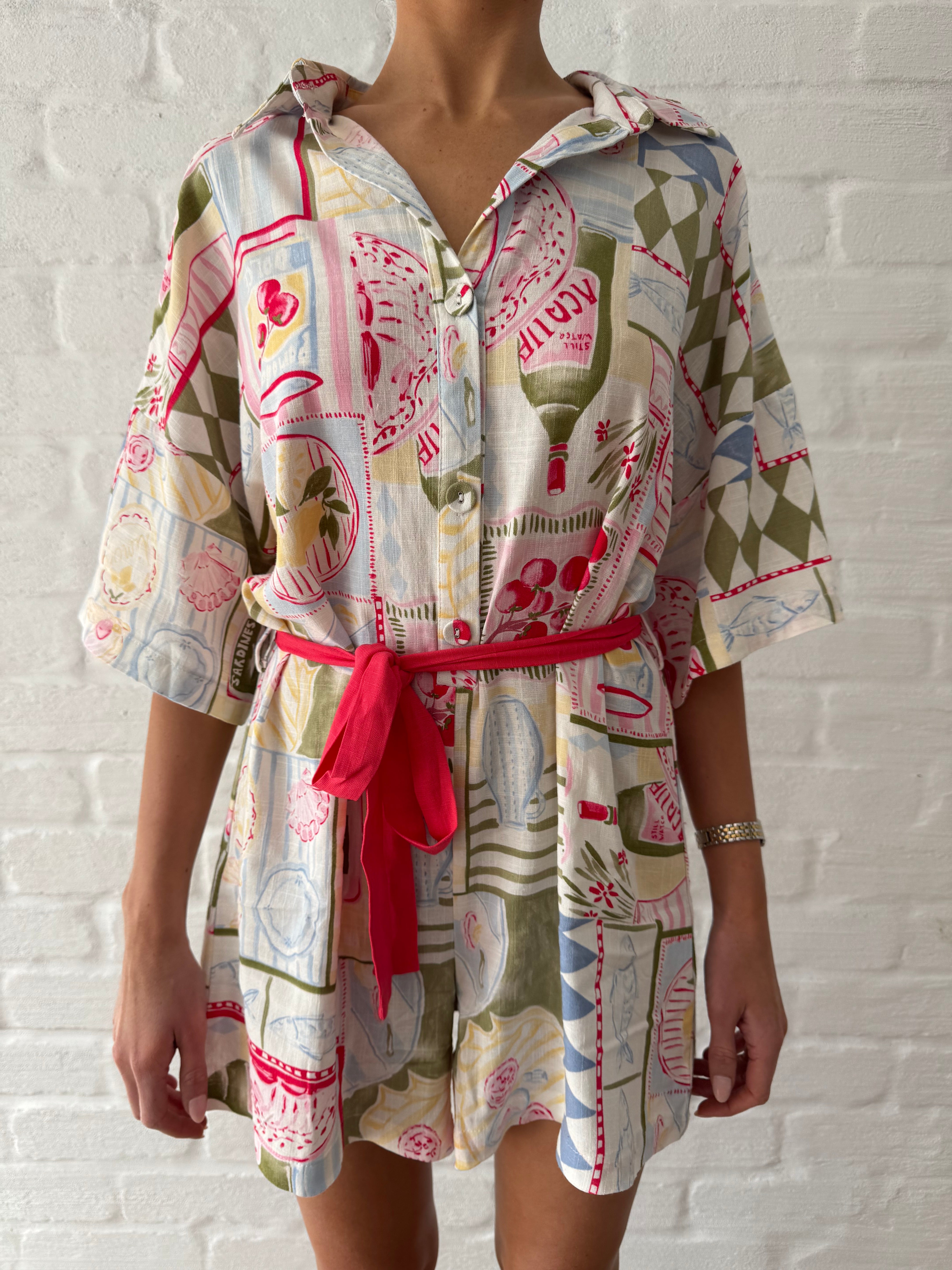 Picnic dreams playsuit